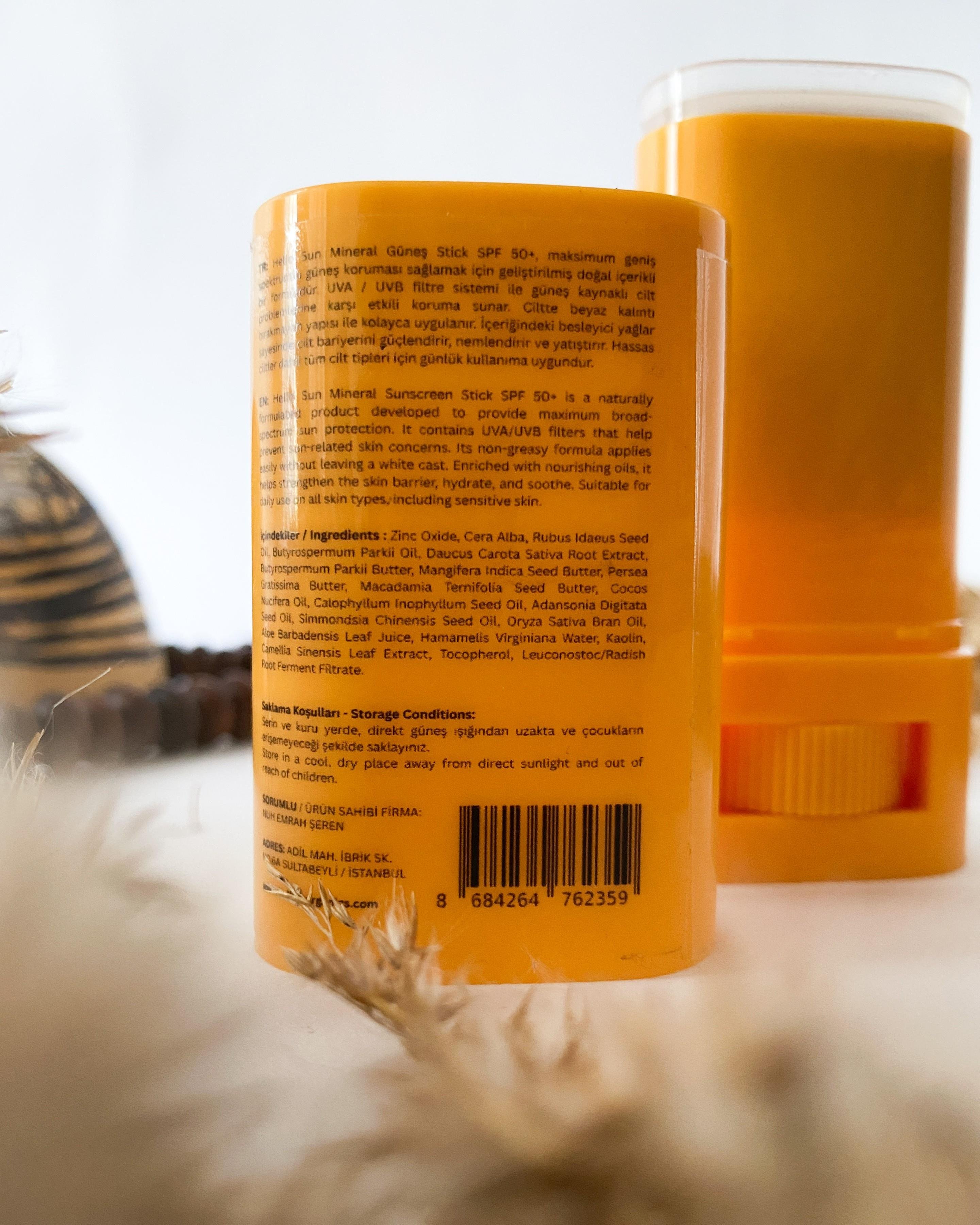 Hello Sun SPF 50+ Mineral Güneş Stick - 20 GR