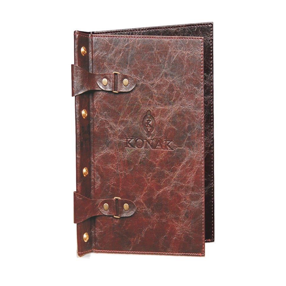 Deri Menteşeli Vidalı Model Menü