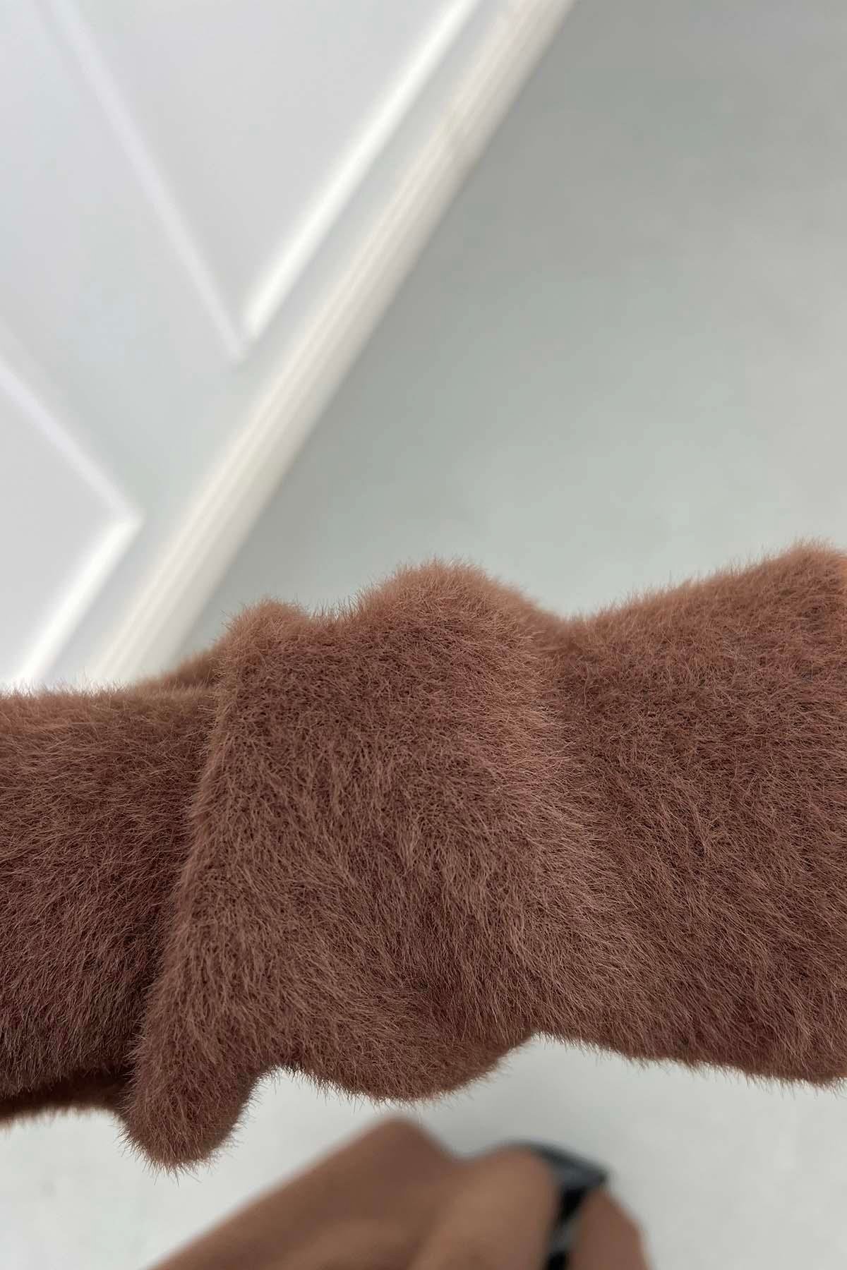 Angora Hırka Kahve