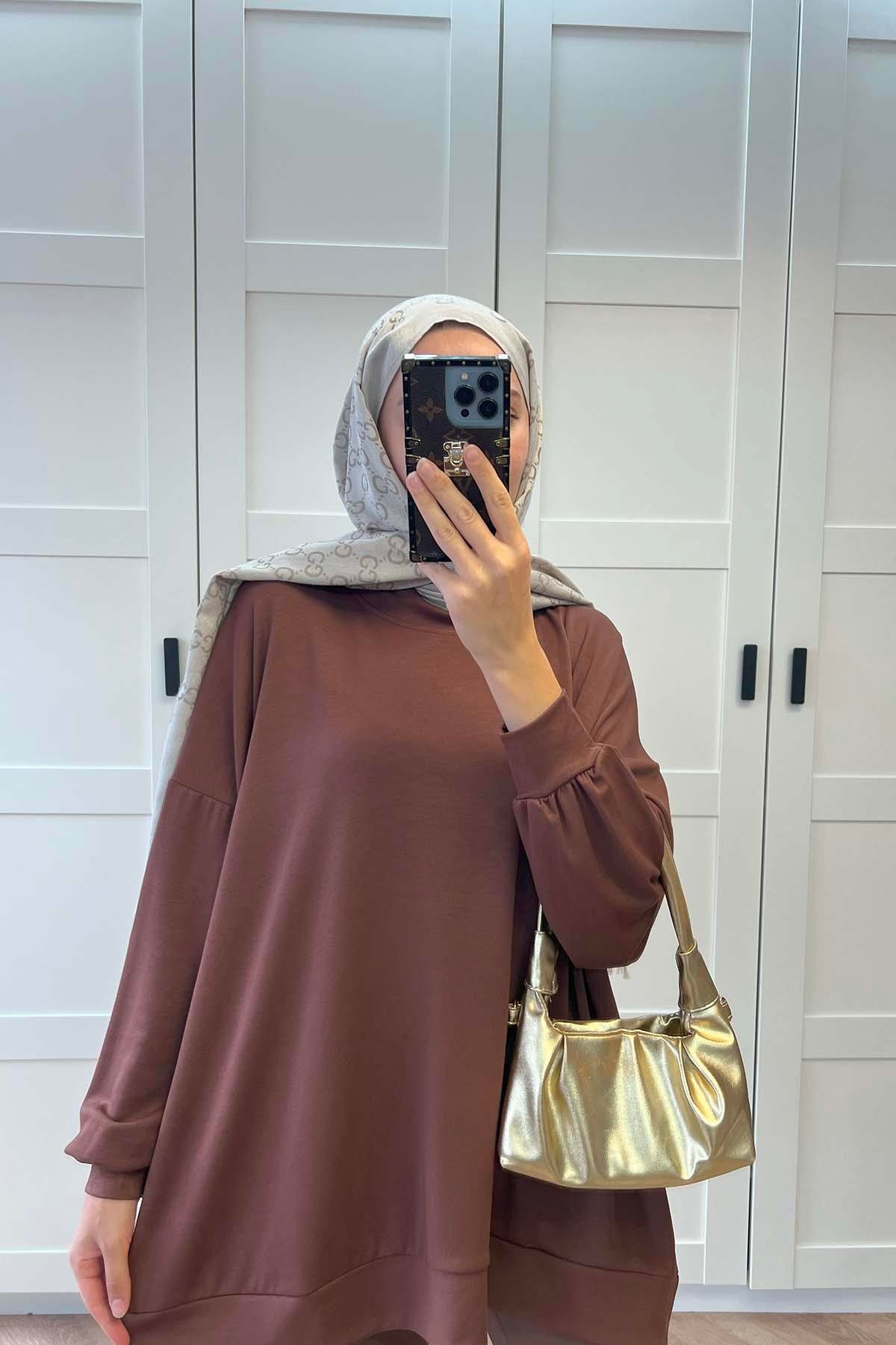 Basic Oysh Sweatshirt Kahve