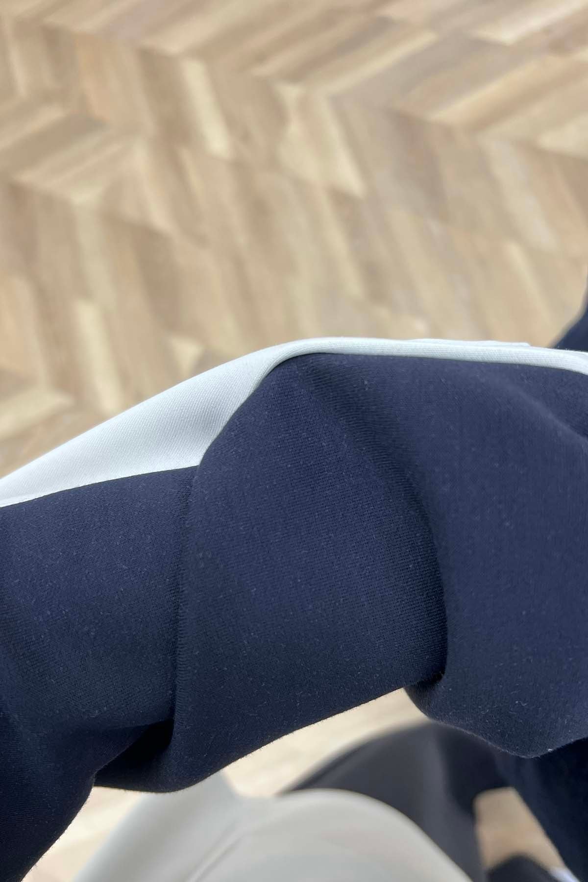 Bel Büzgülü Cepli Kapüşonlu Oysh Takım Siyah
