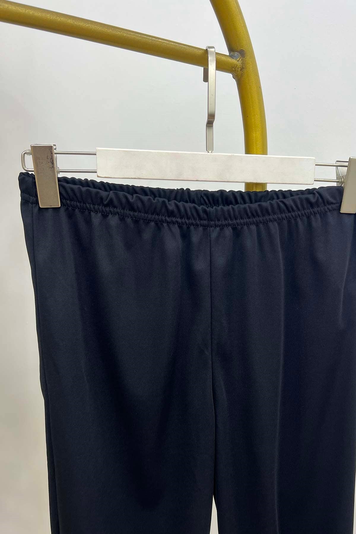 Beli Lastikli Pantolon İçliği Siyah