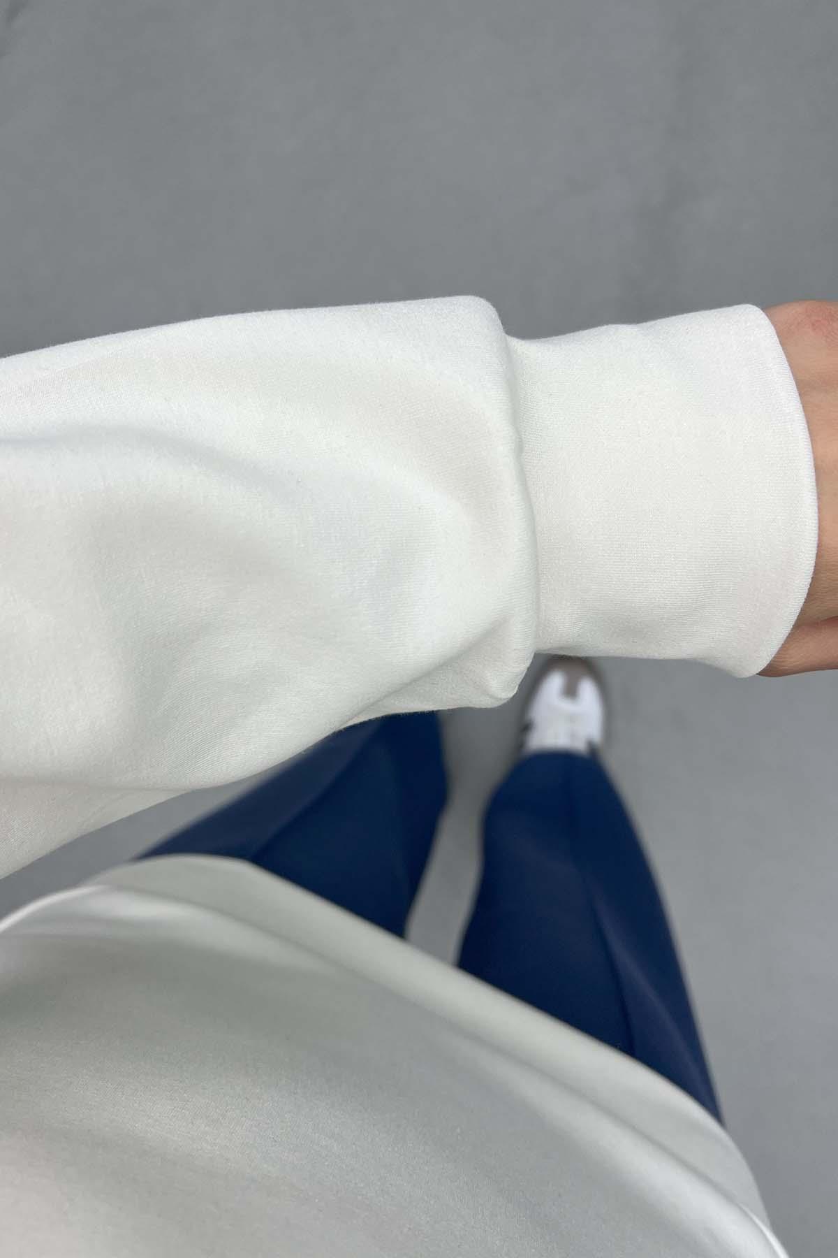 Bymen Sweatshirt Beyaz