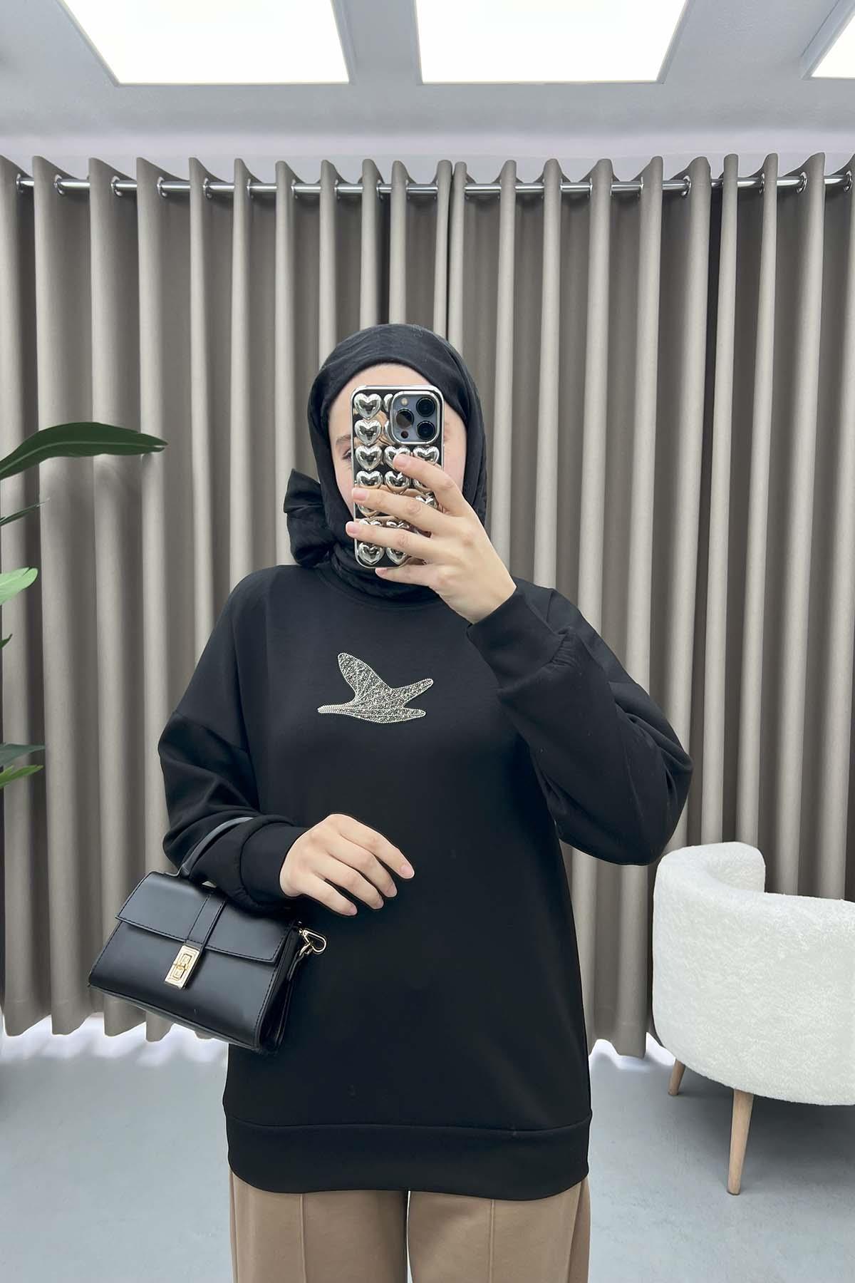 Bymen Sweatshirt Siyah