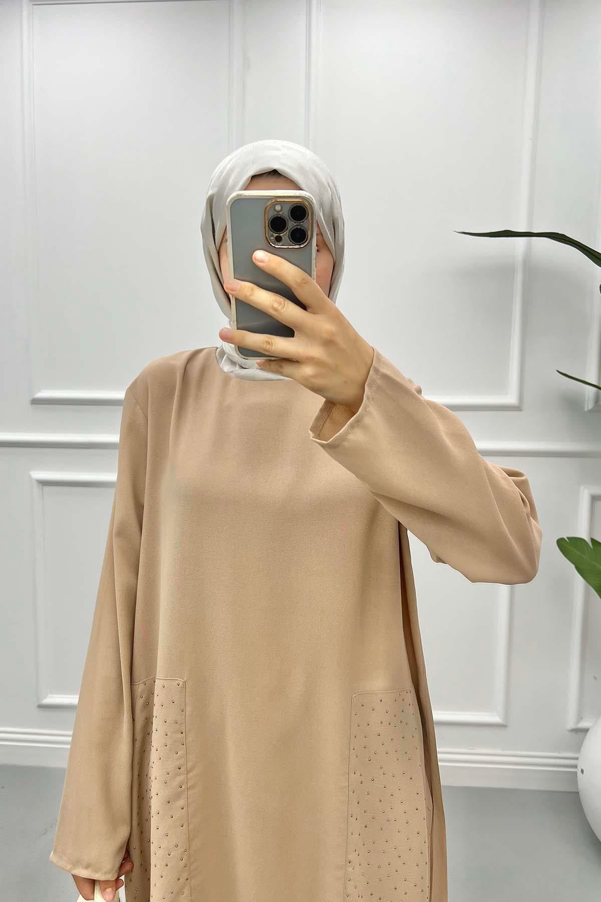 Cep Taşlı Tunik Taş