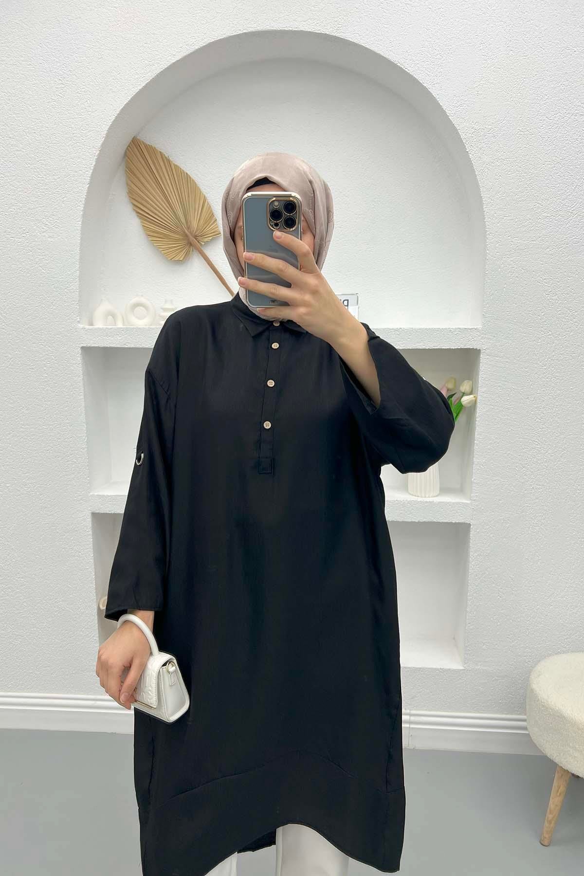 Cepli Tunik Siyah