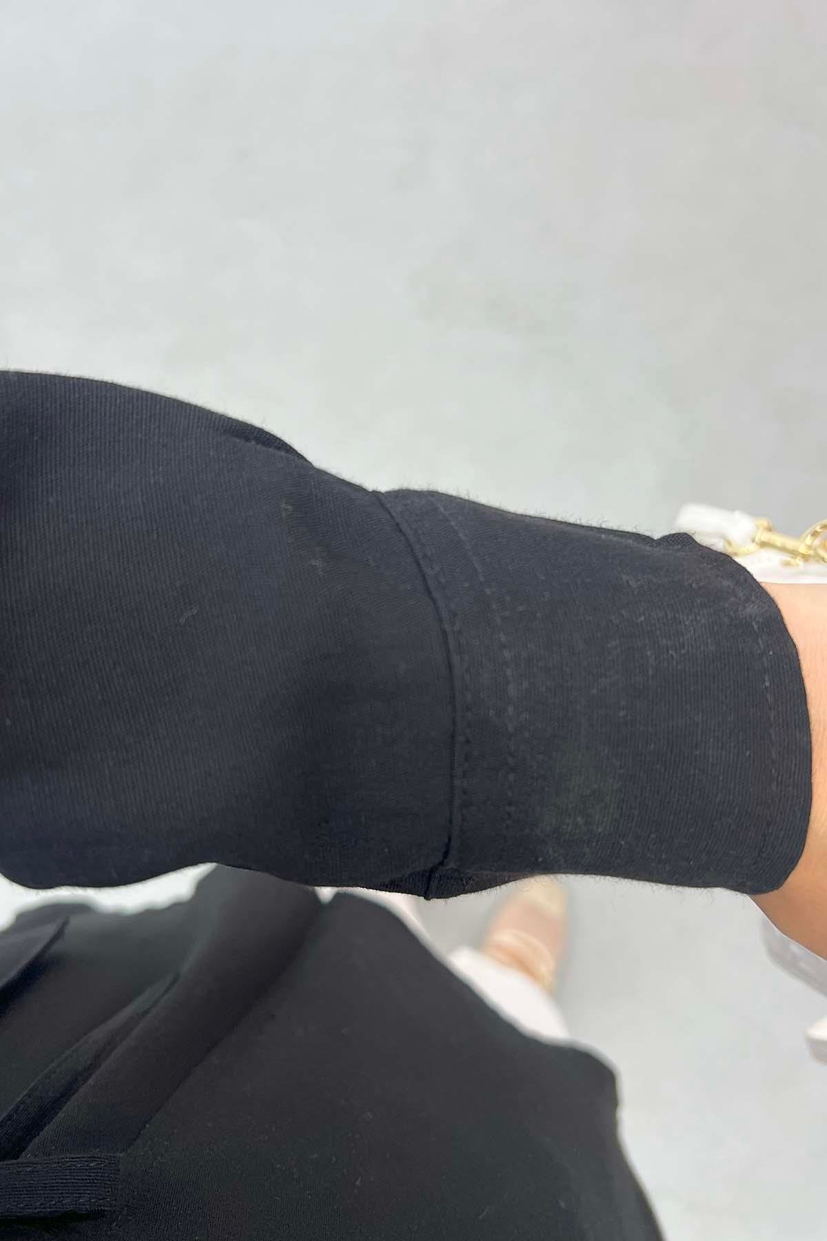 Cepli Viral Kimono Siyah