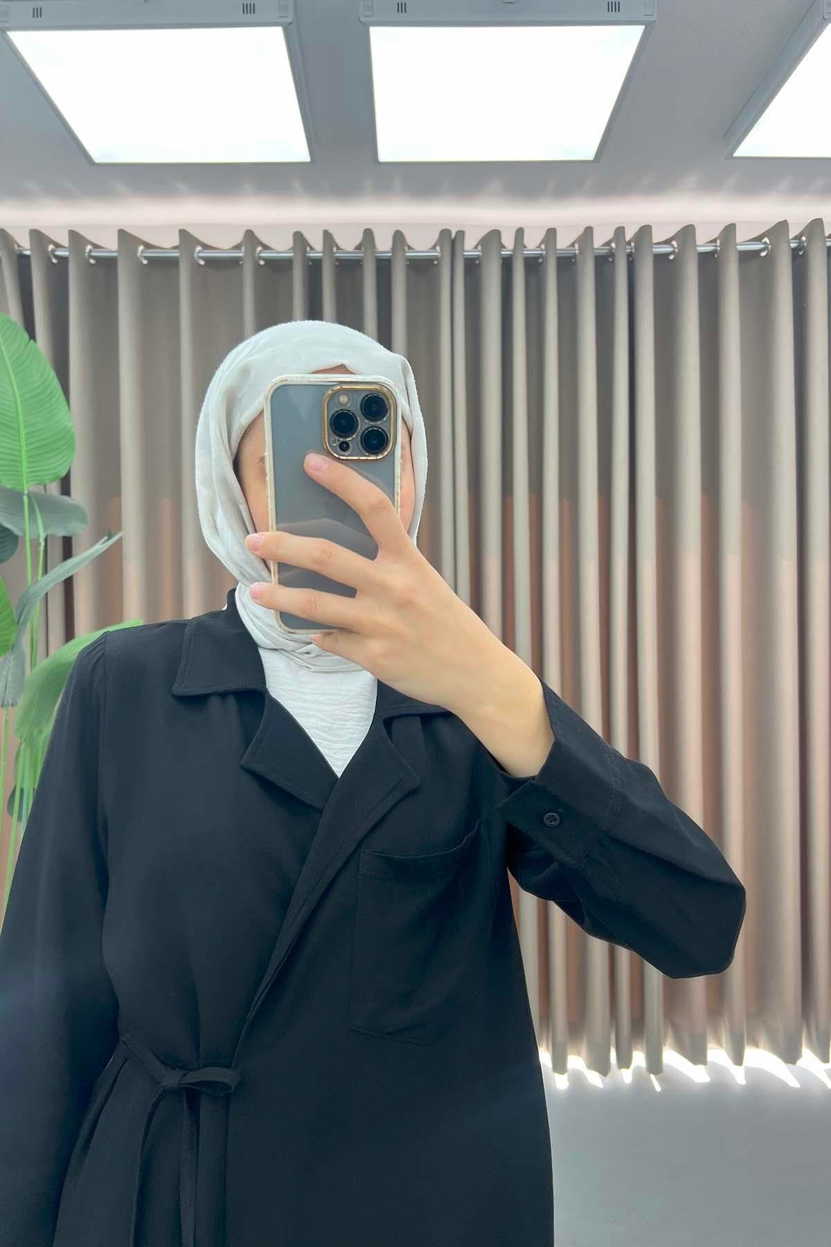 Cepli Viral Kimono Siyah