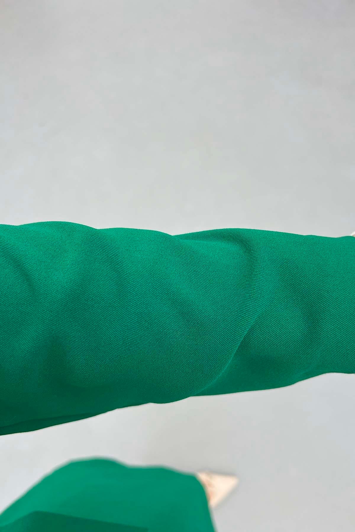 Çift Düğmeli Astarsız Ceket Benetton Yeşil