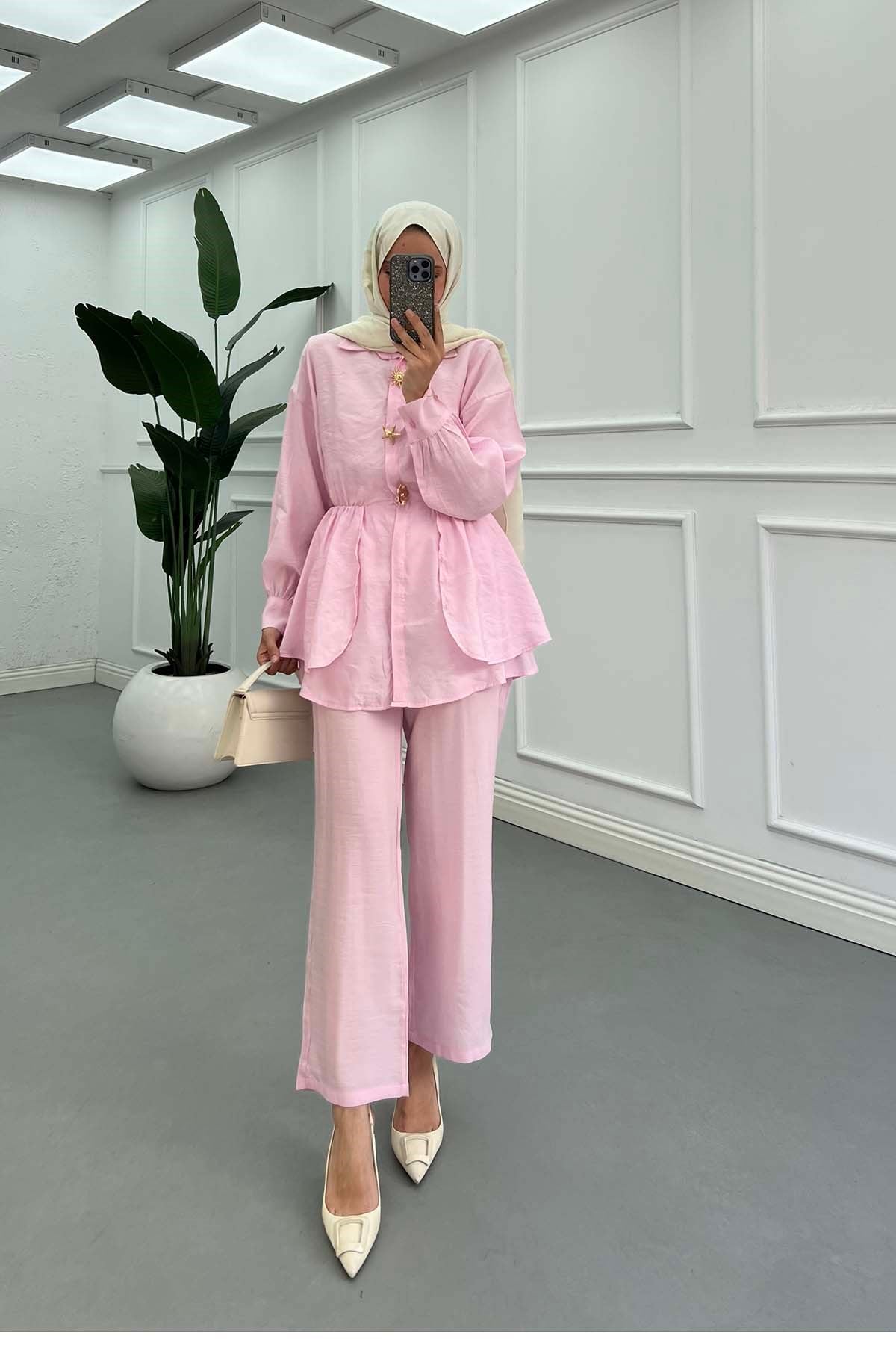 Deniz Temalı Prenses Takım Pembe