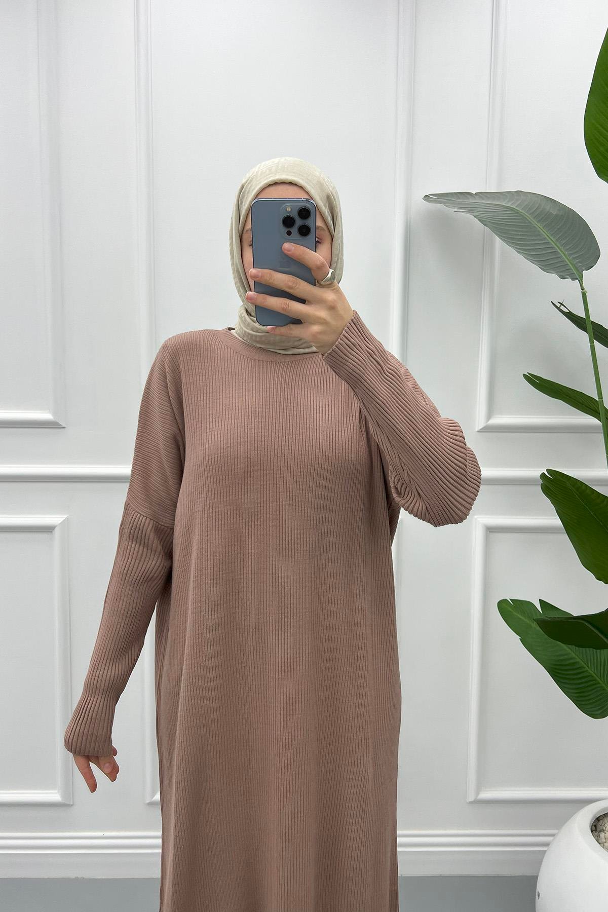 Fitilli Elbise Gül Kurusu