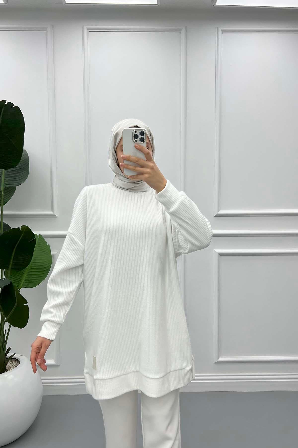 Fitilli Sweat Ekru