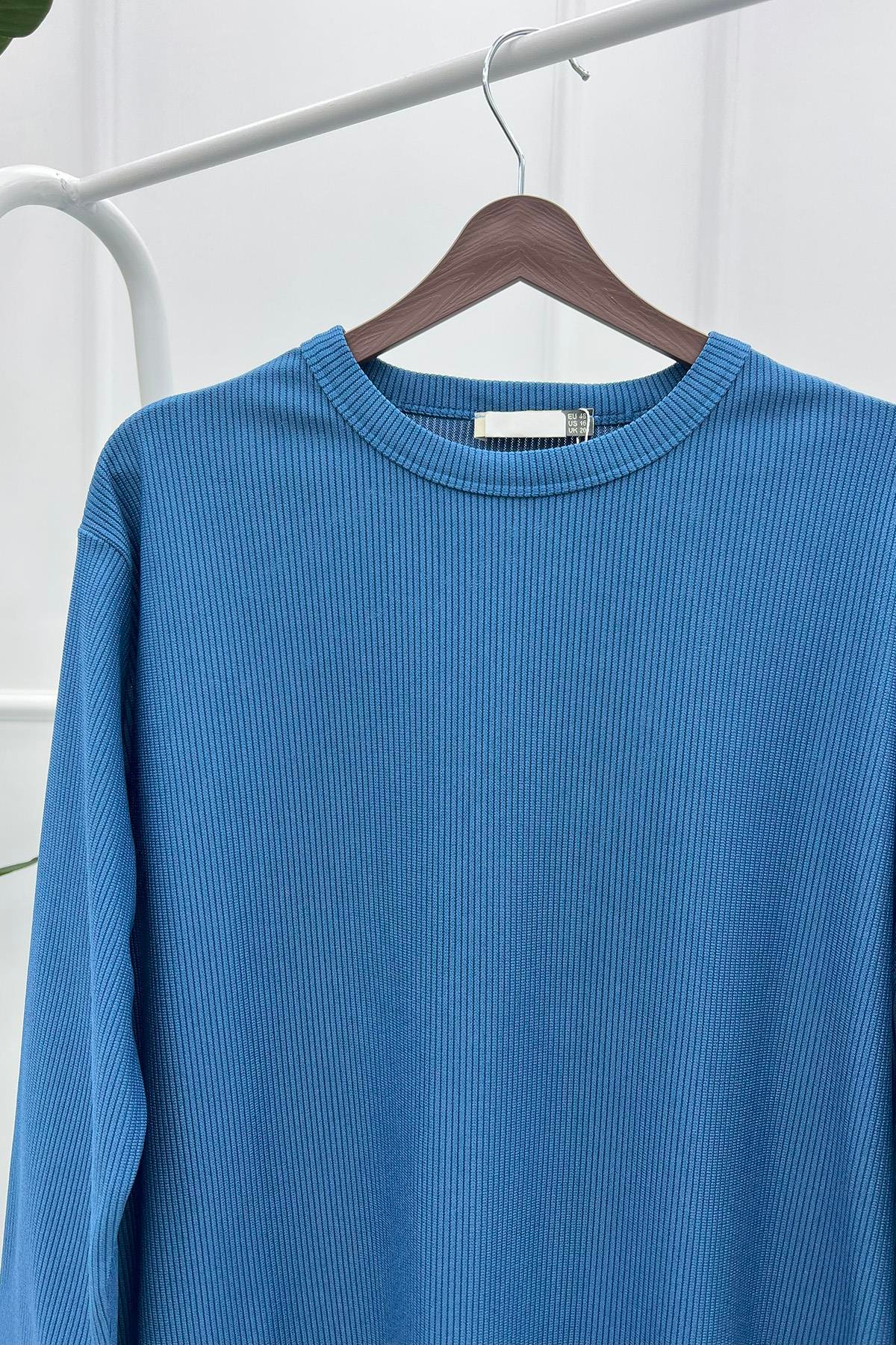 Fitilli Tunik İndigo