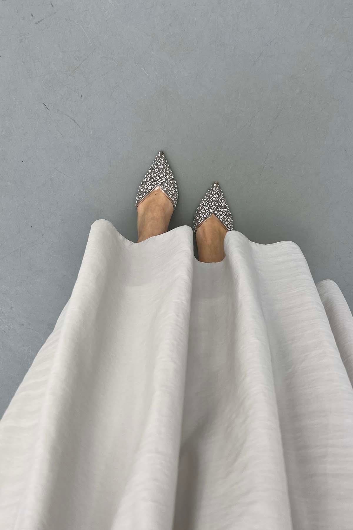 Kemerli Pop Etek Taş