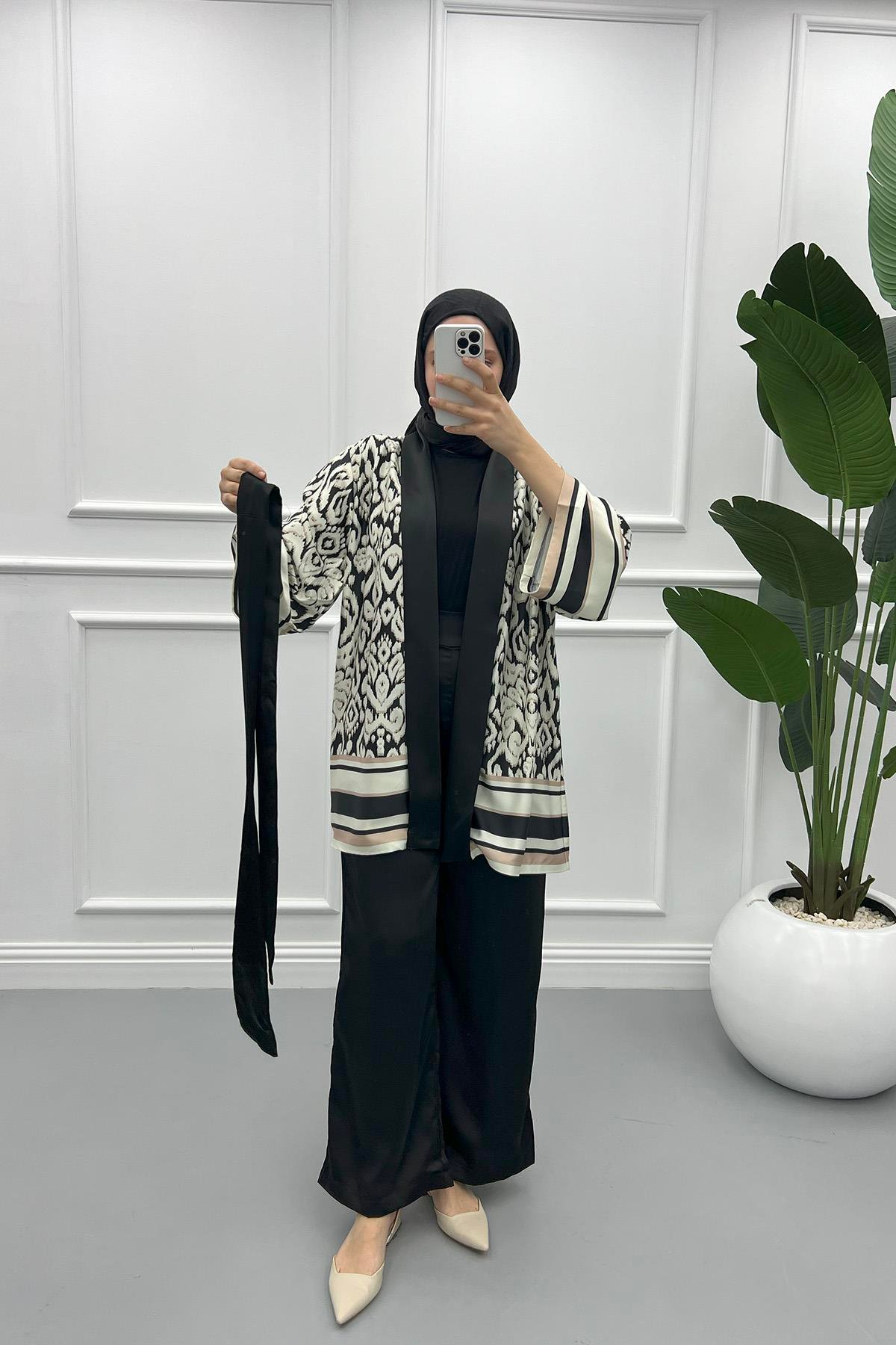Kimono Takım Siyah