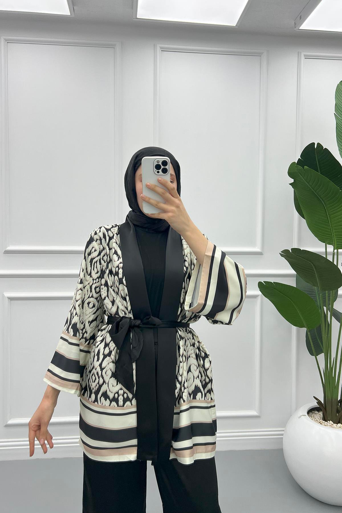 Kimono Takım Siyah