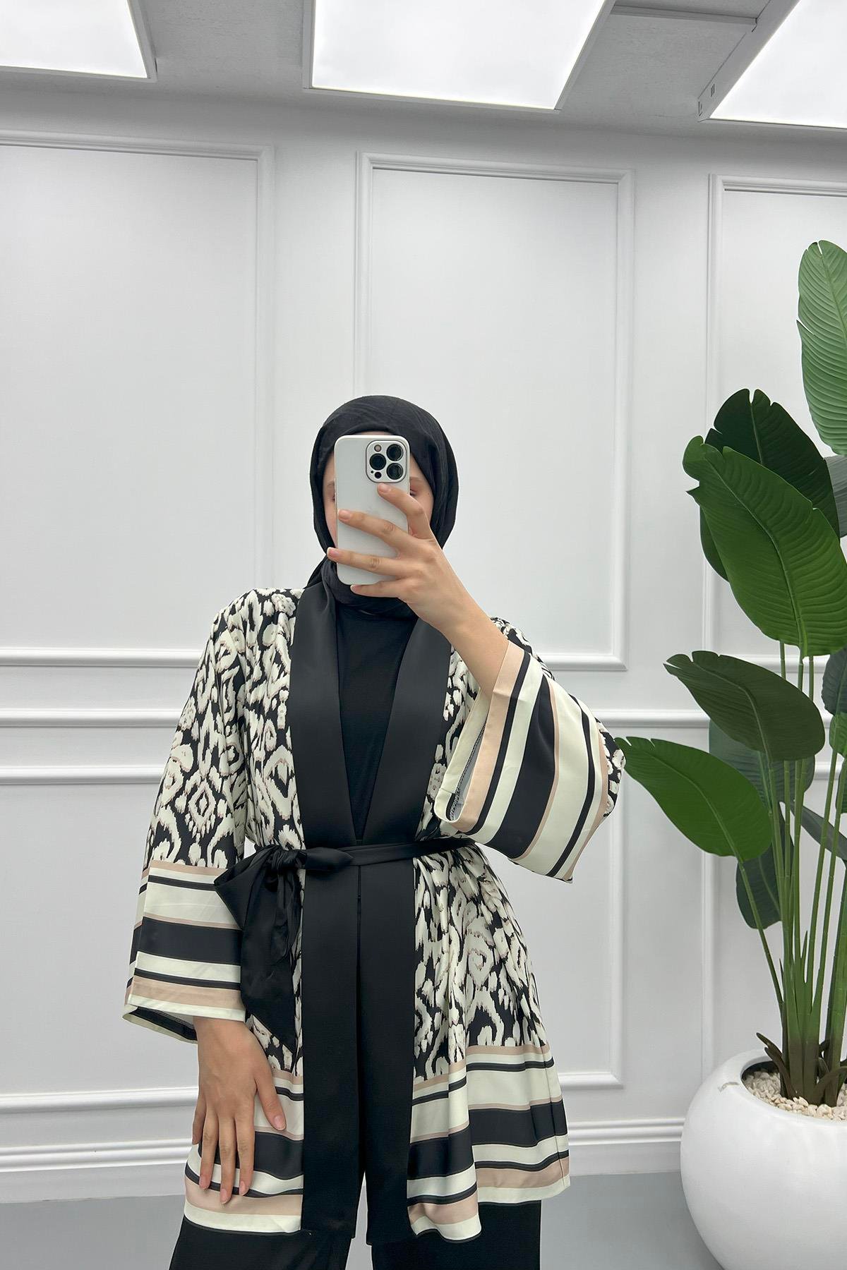 Kimono Takım Siyah