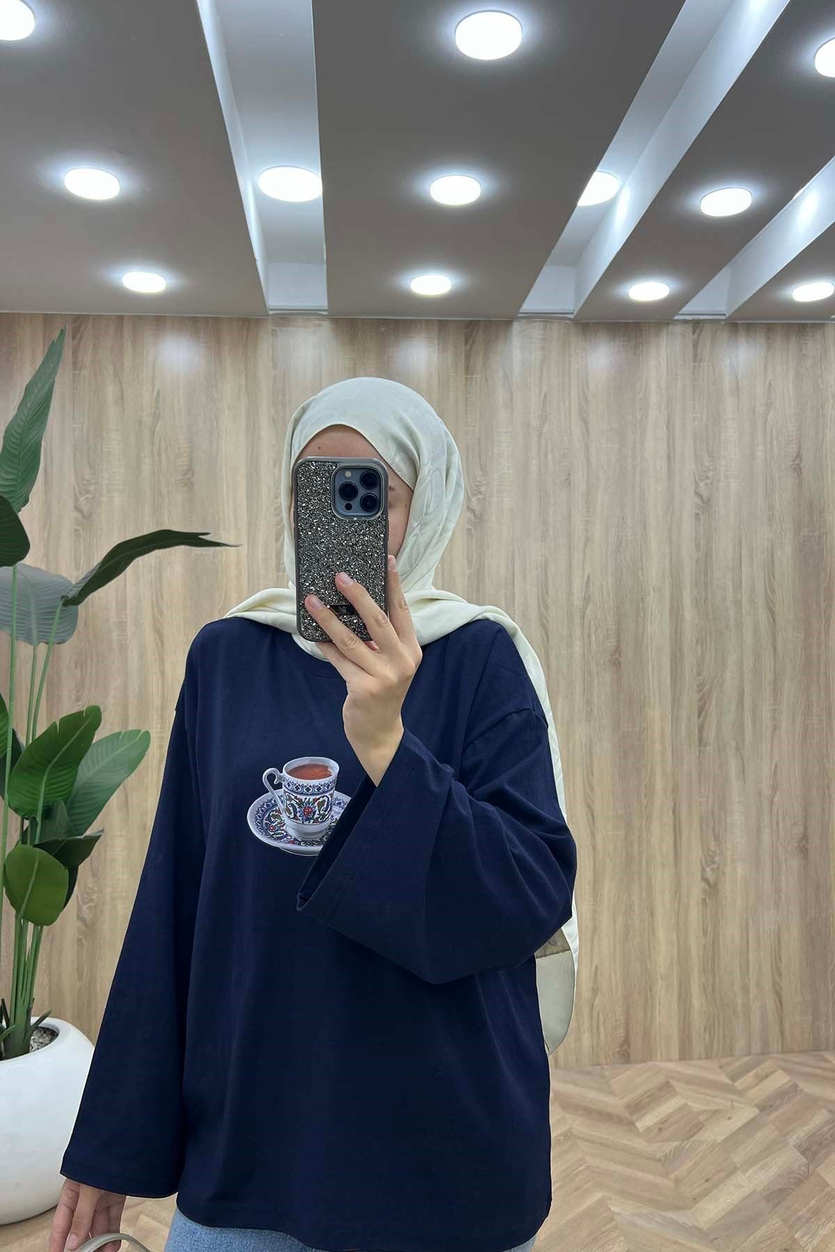 Kırk Yıl Hatır Temalı Sweat Lacivert