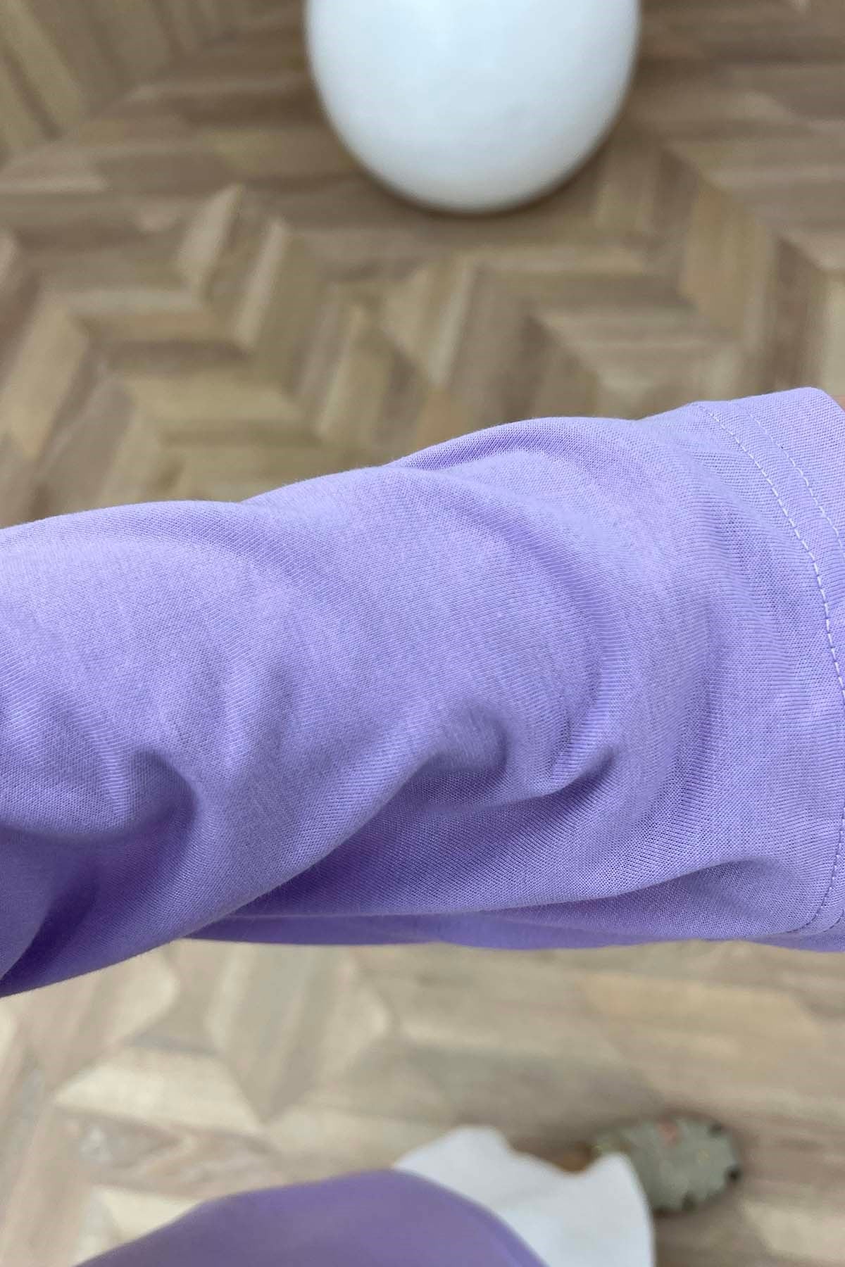 Kırk Yıl Hatır Temalı Sweat Lavanta