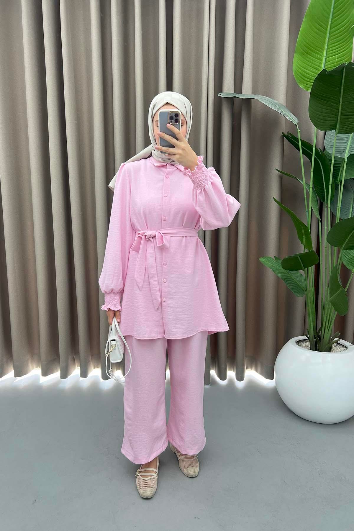 Kol Ribanalı Takım Pembe