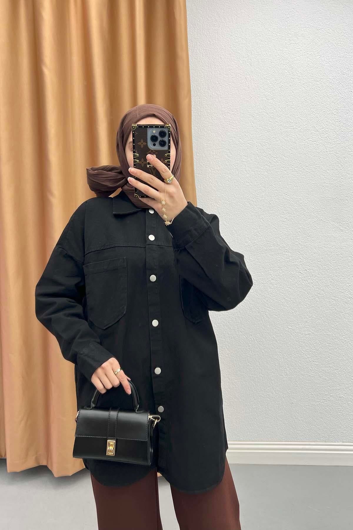 Kot Ceket Siyah