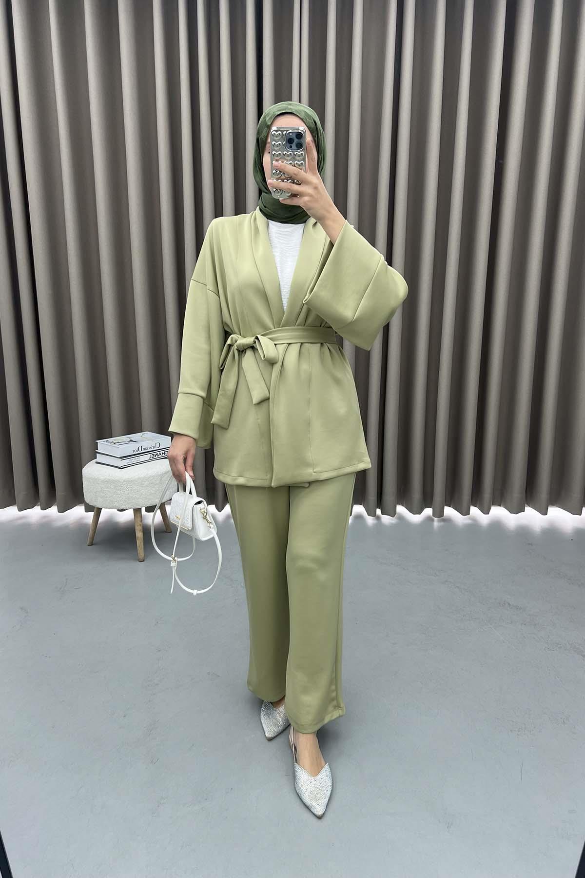 Kuşaklı Scuba Takım Soft Yeşil