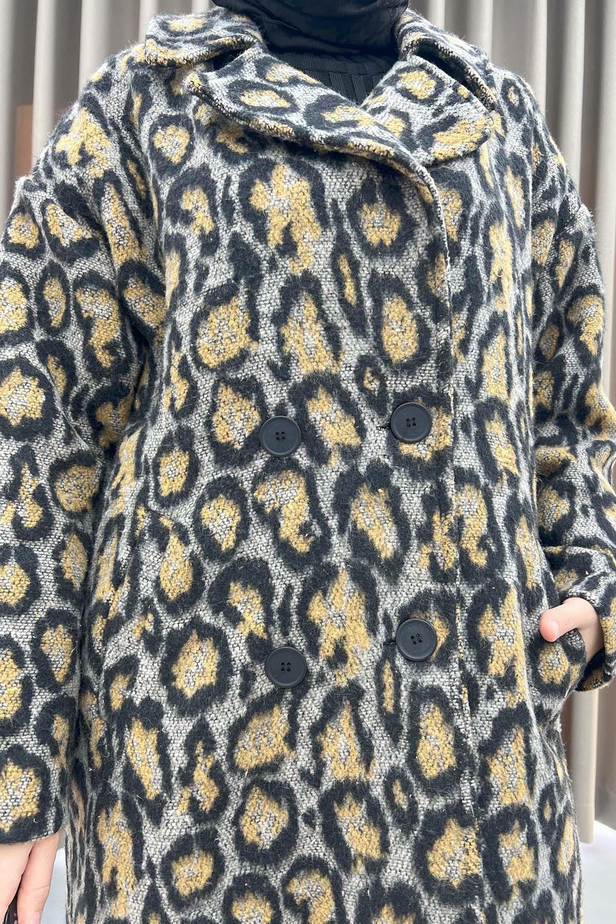 Leopar Desenli Kaban Leopar