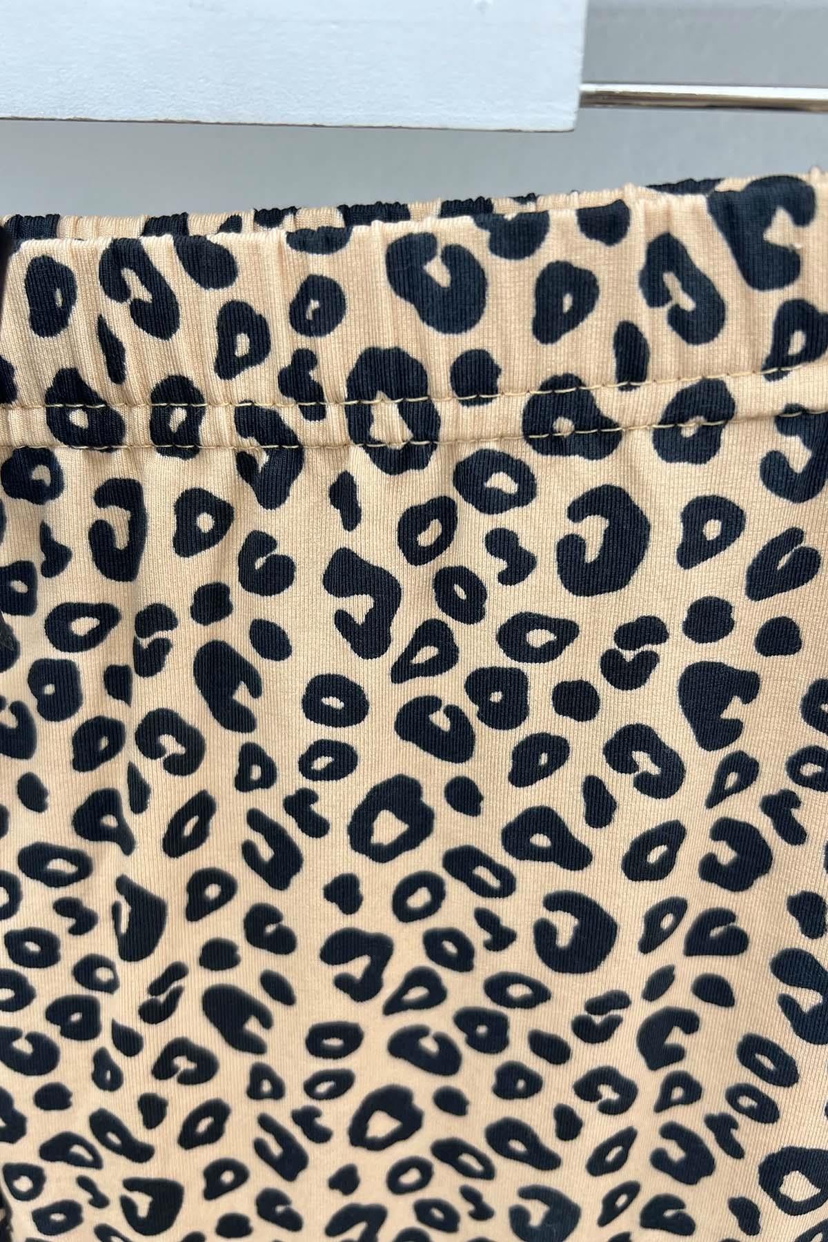 Leopar Desenli Pijama Altı Leopar