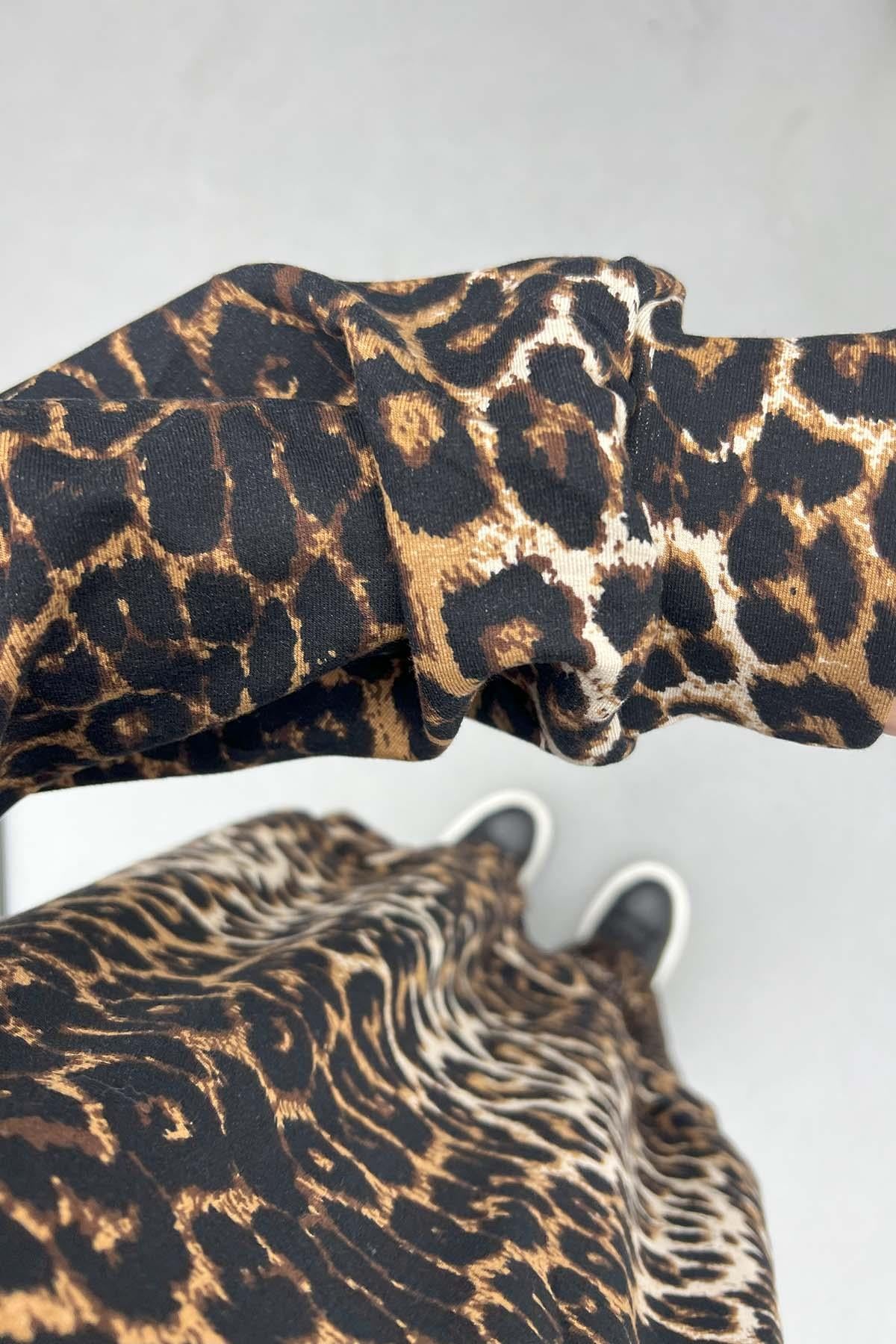 Leoparlı Oversize Takım Leopar