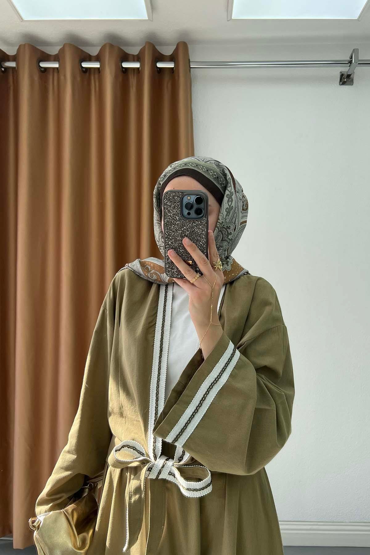 Marin Stil İçlikli Takım Haki