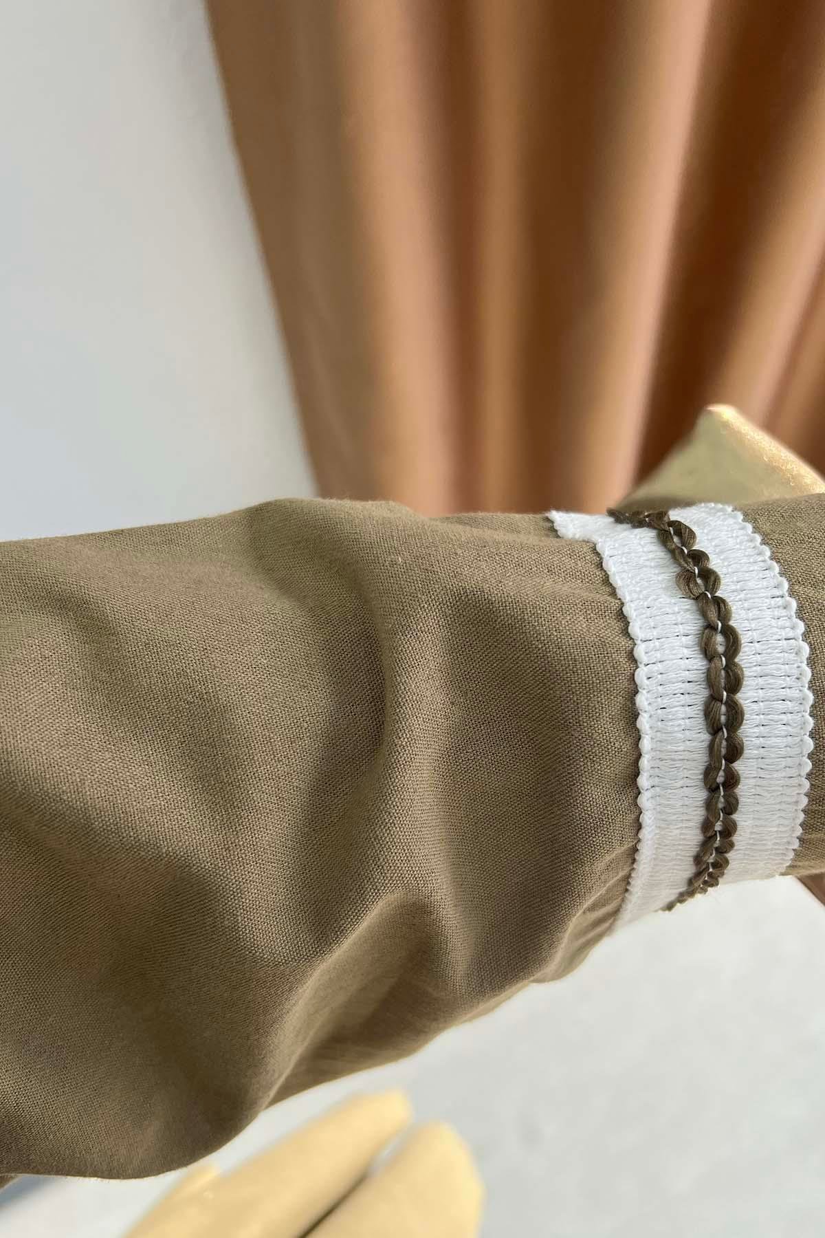 Marin Stil İçlikli Takım Haki