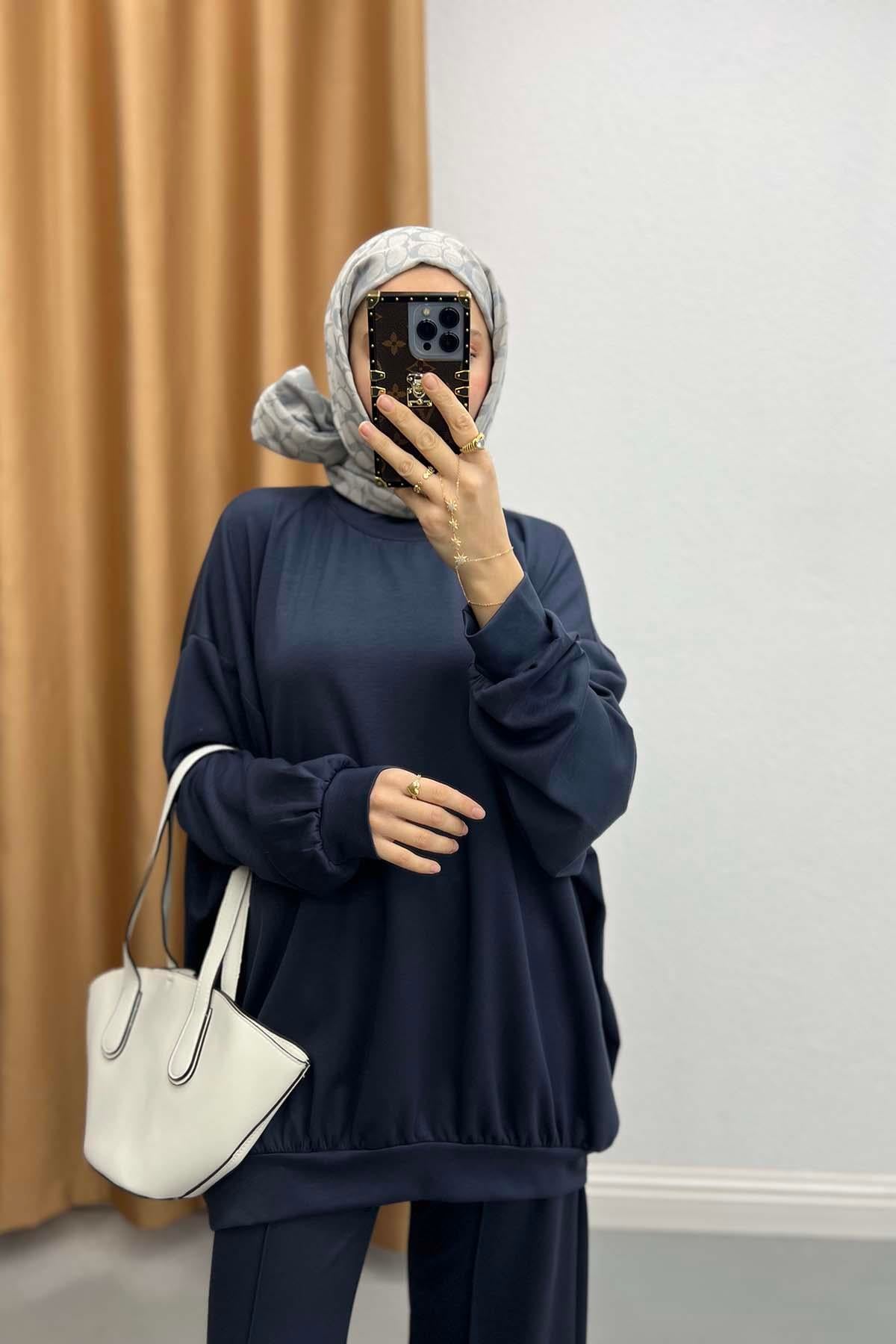 Oversize Penye Takım Antrasit