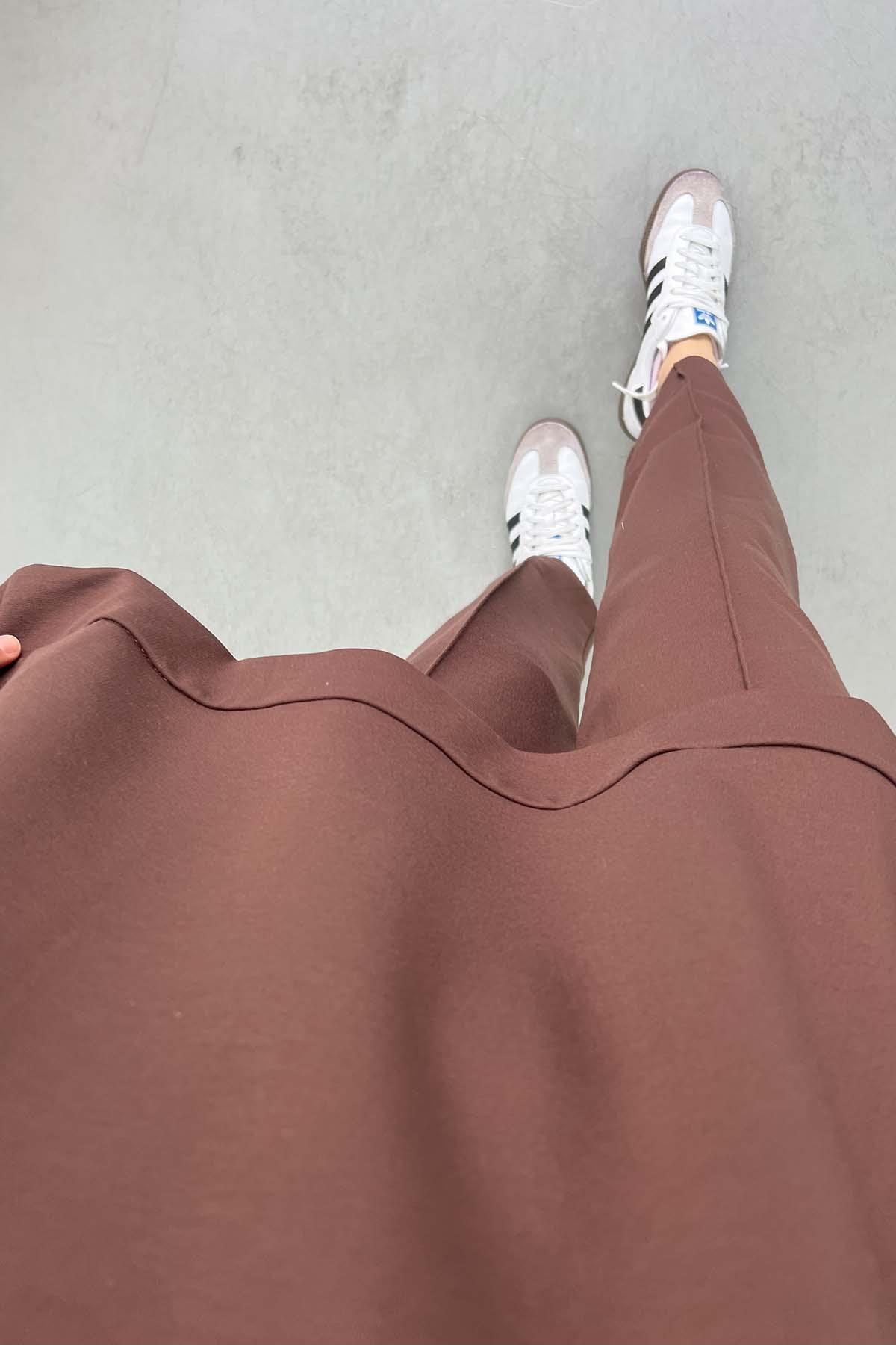 Oversize Takım Kahve