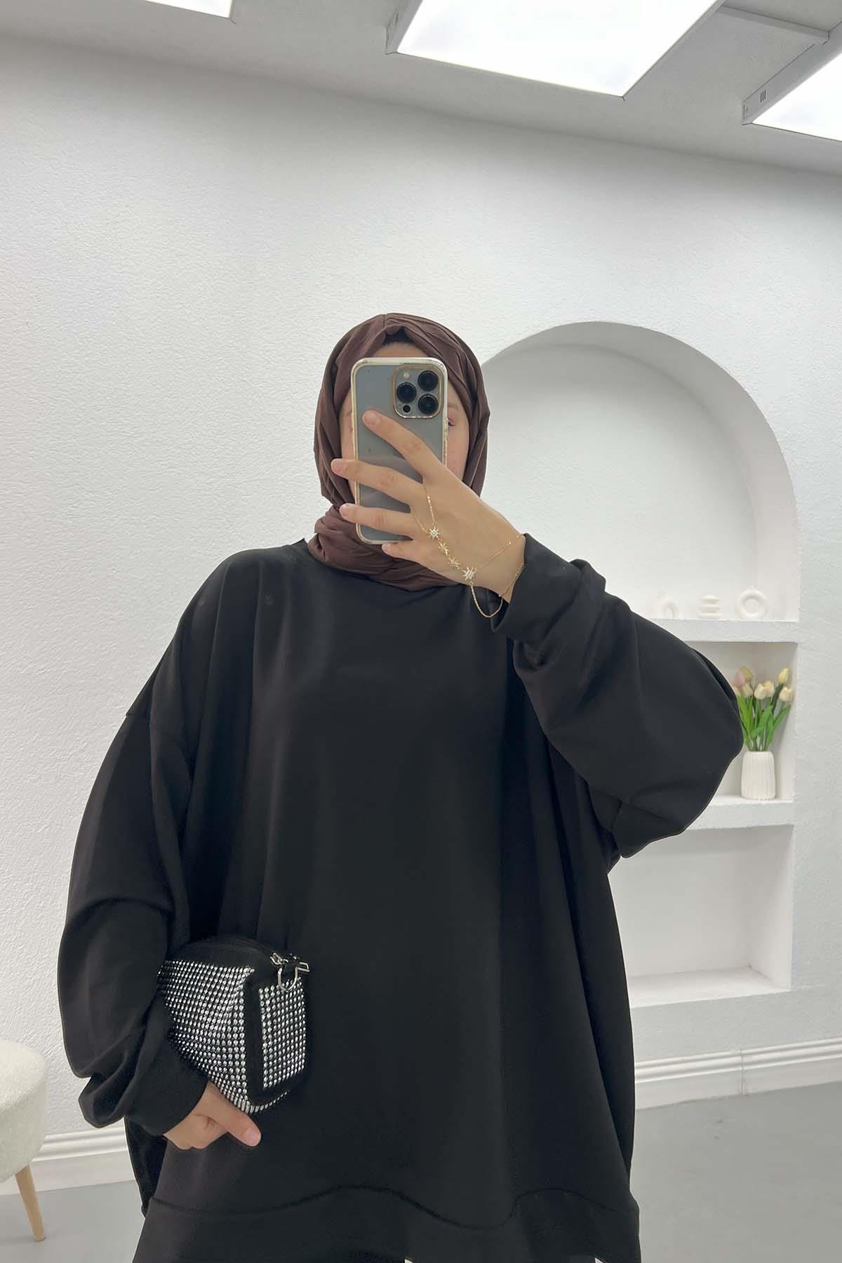 Oversize Takım Siyah