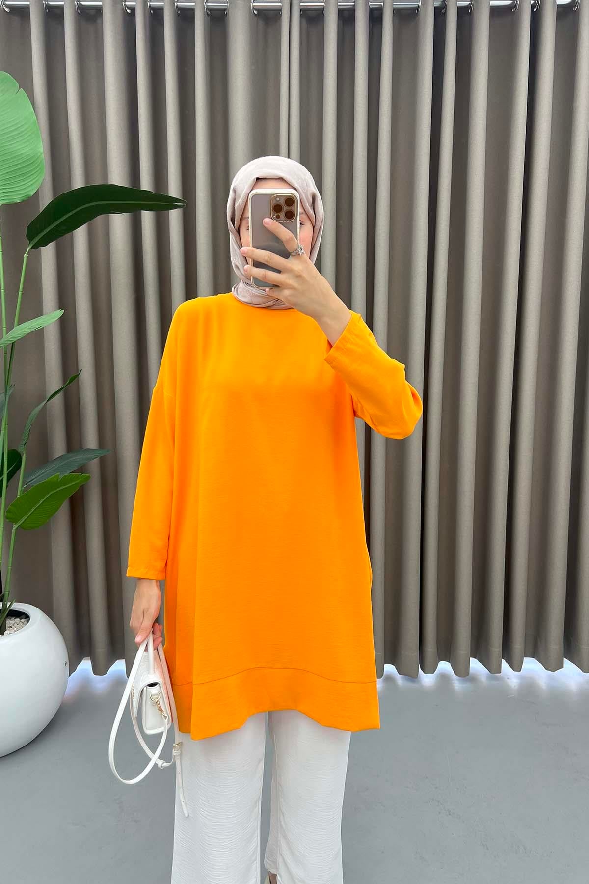 Oversize Tunik Turuncu