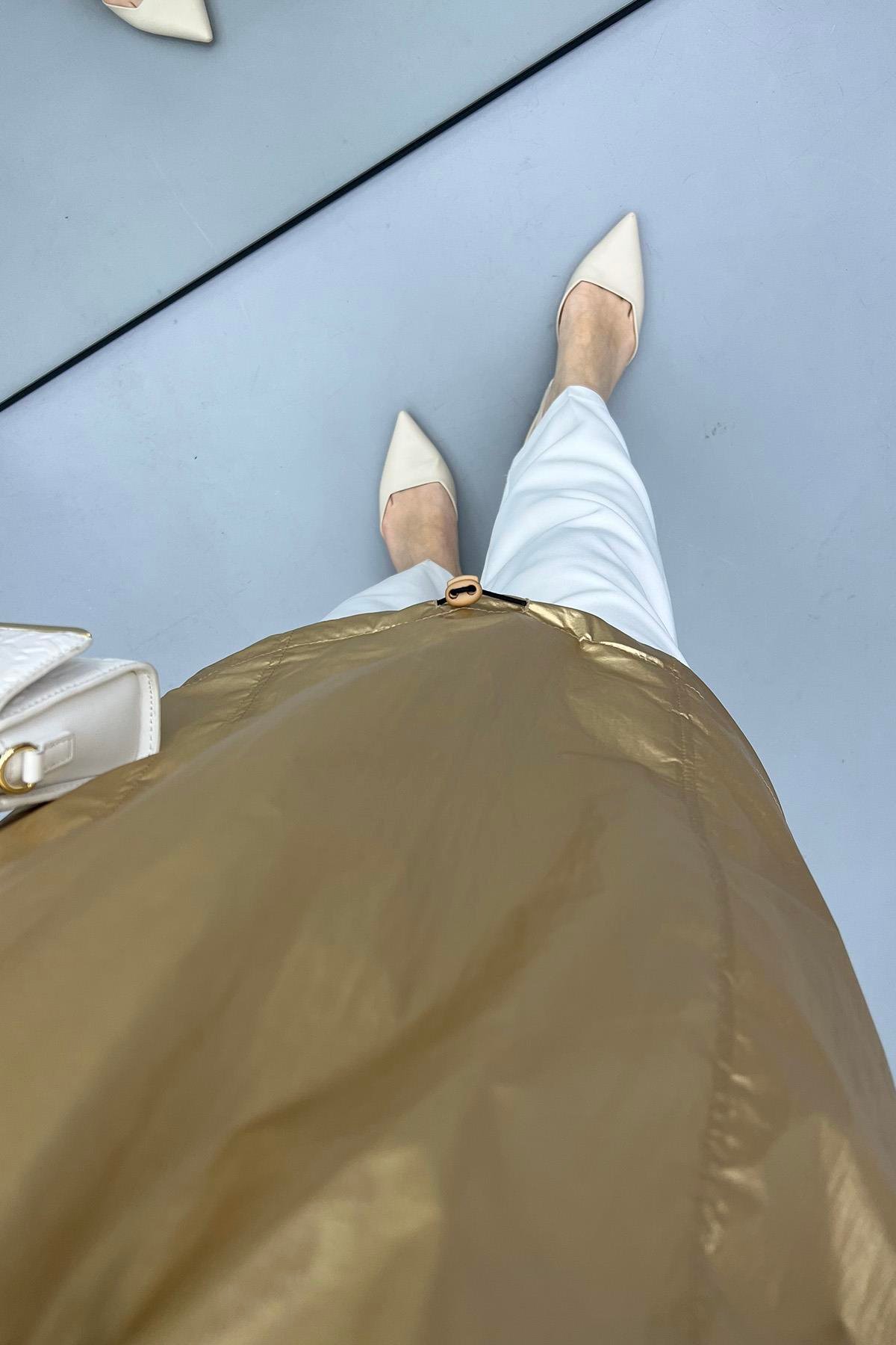 Parlak Bluz Gold