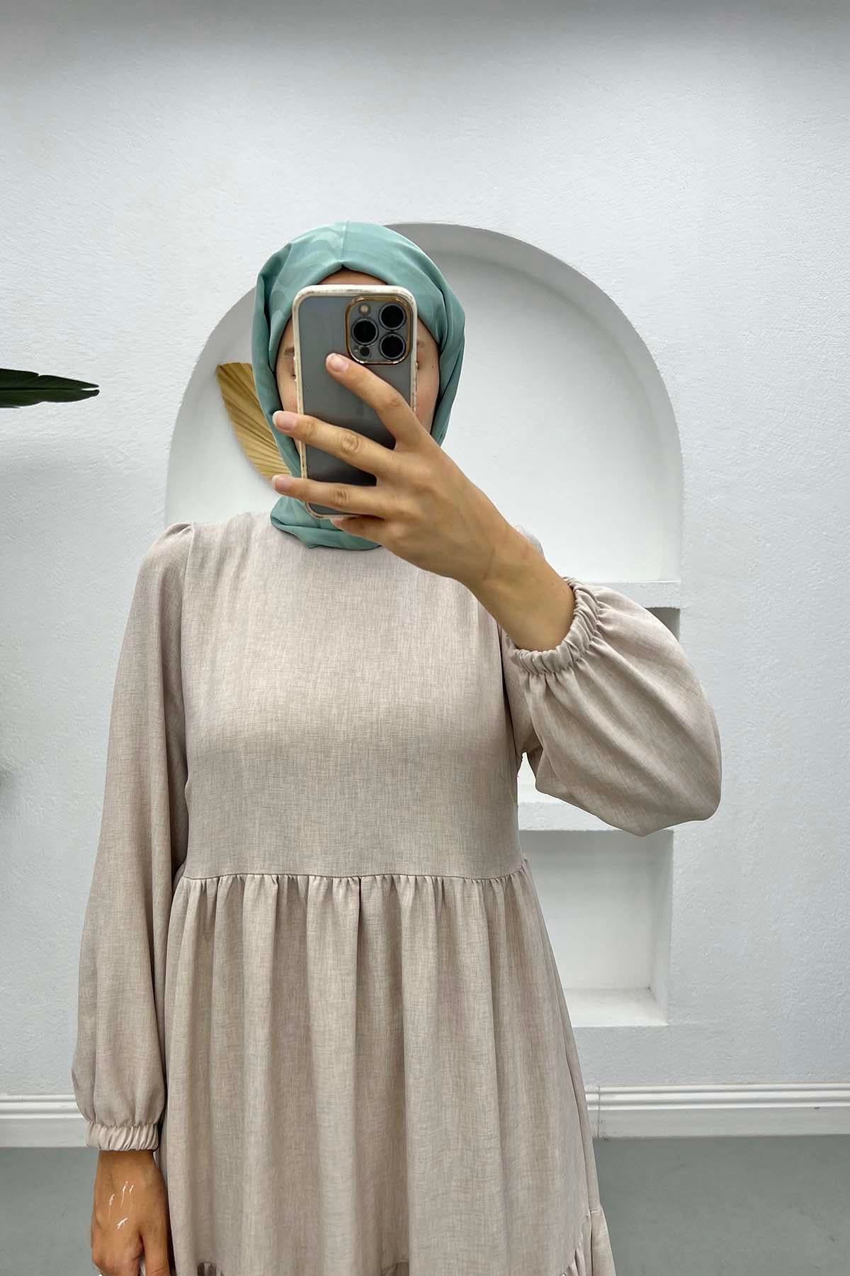 Patlı Elbise Taş