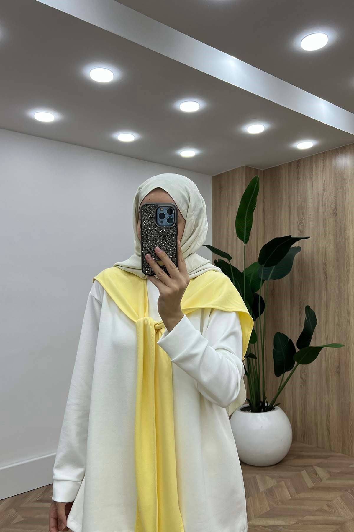 Pelerin Bağlamalı Spor Takım Sarı