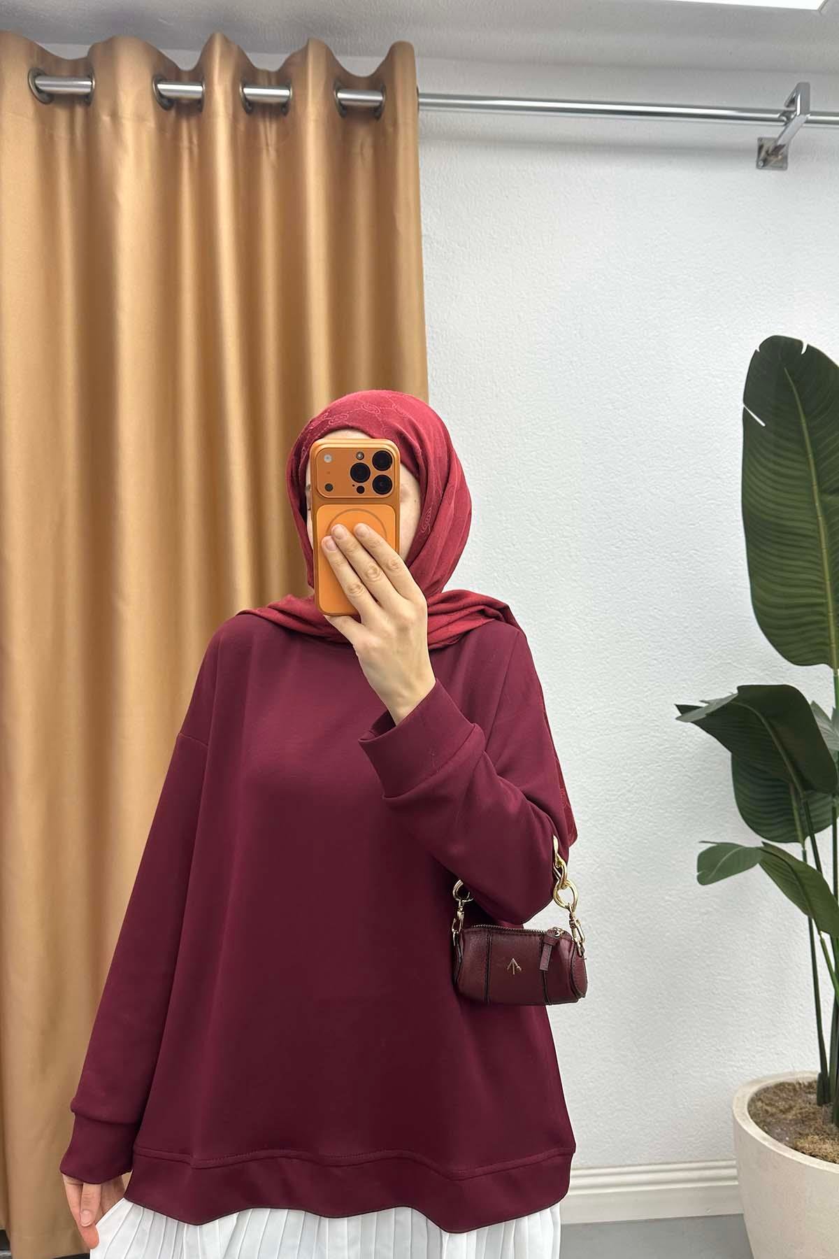 Pilise Detasylı Oysh Takım Bordo