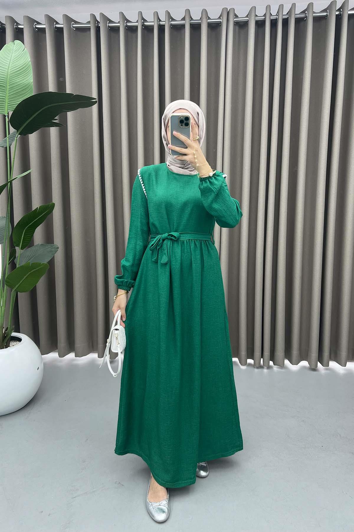 Pinterest Elbise Yeşil