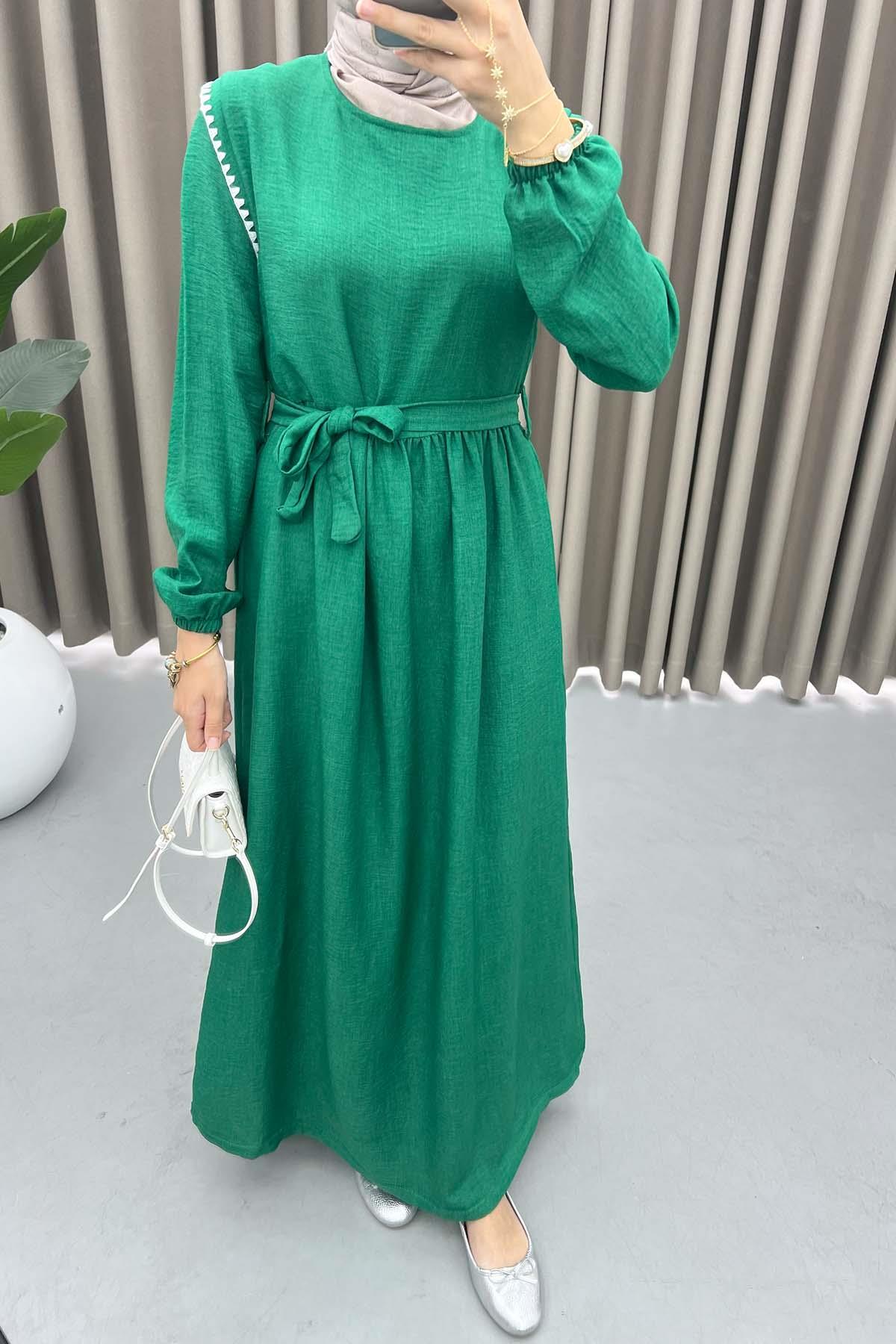 Pinterest Elbise Yeşil