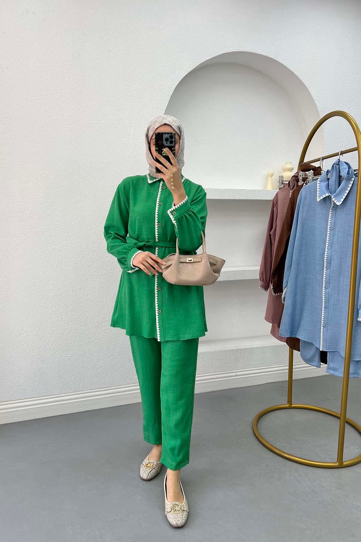 Pinterest Model Takım Yeşil