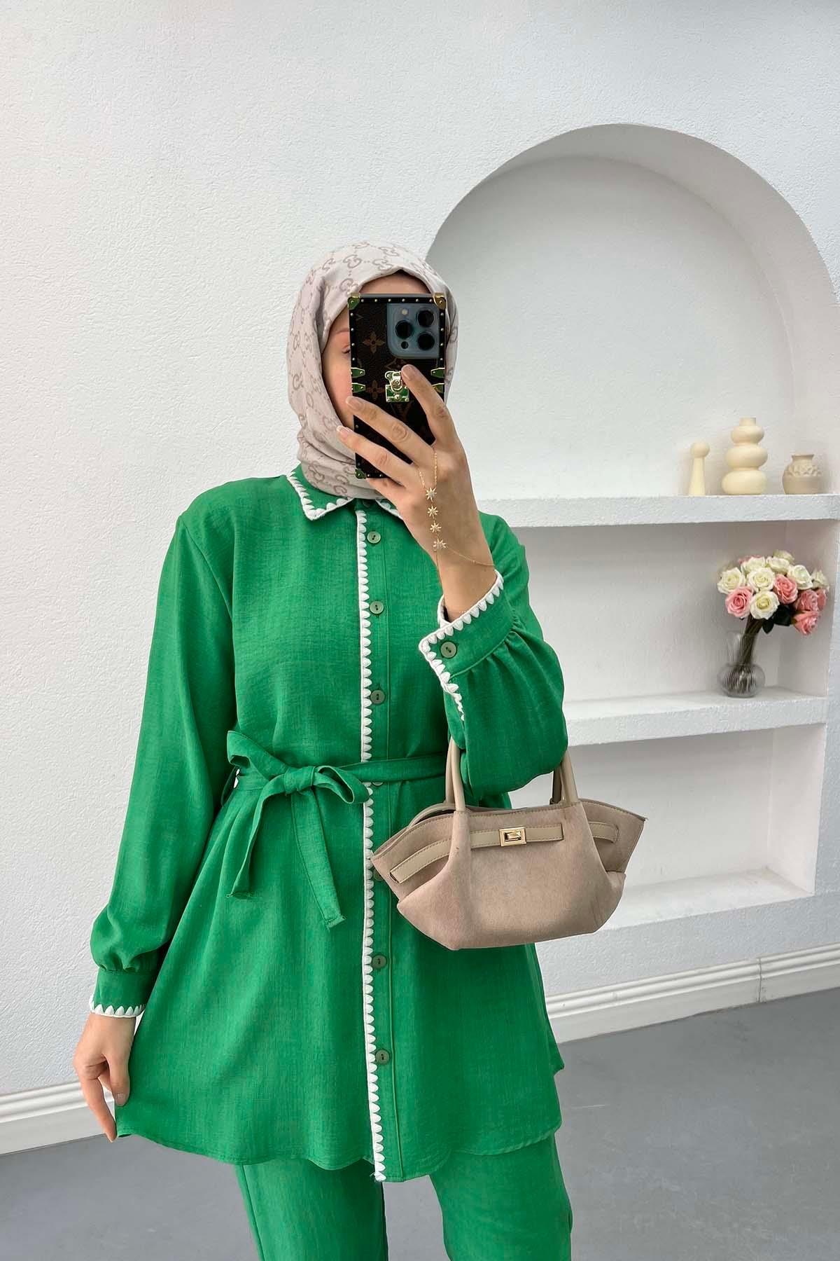 Pinterest Model Takım Yeşil