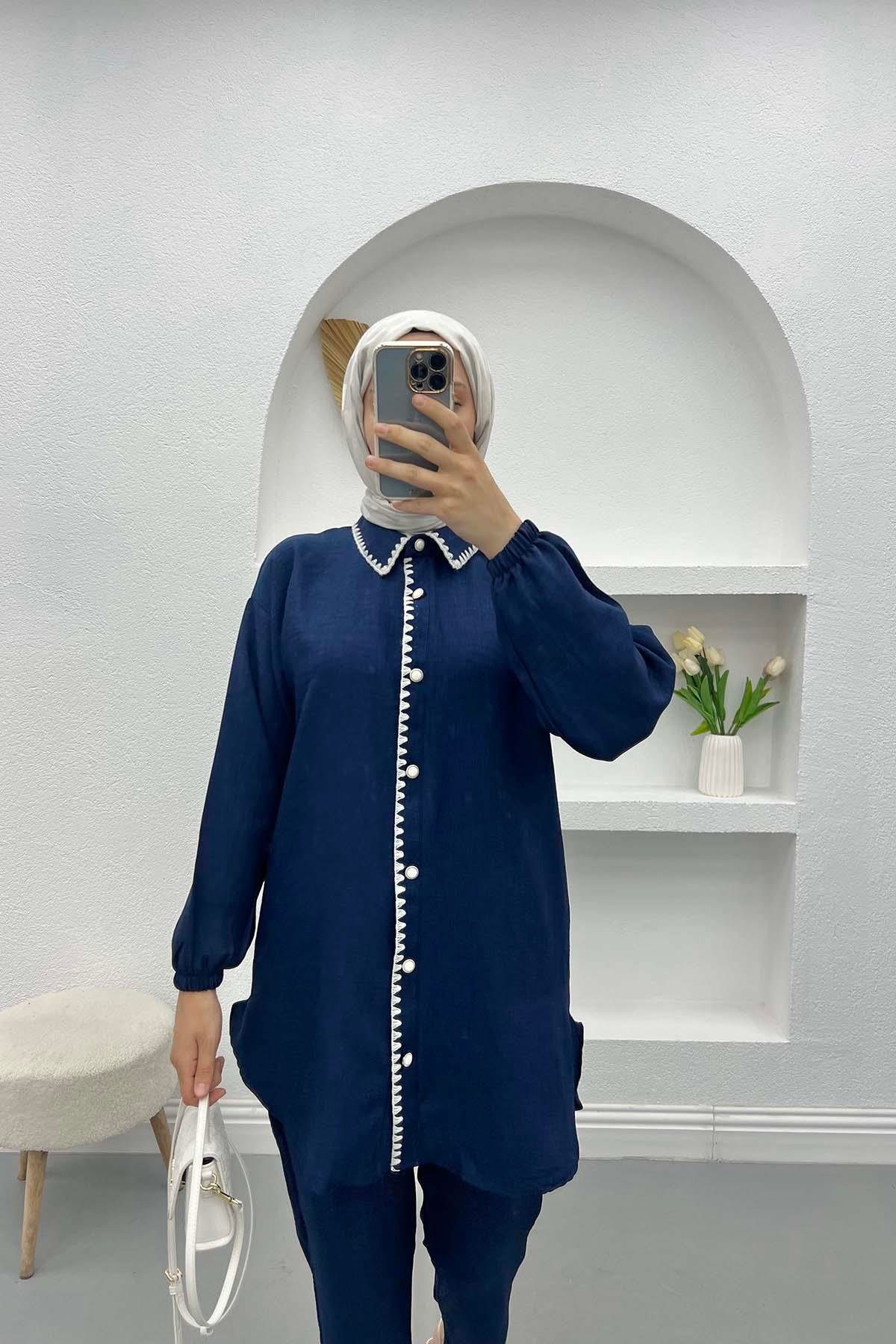 Pinterest Takım Lacivert