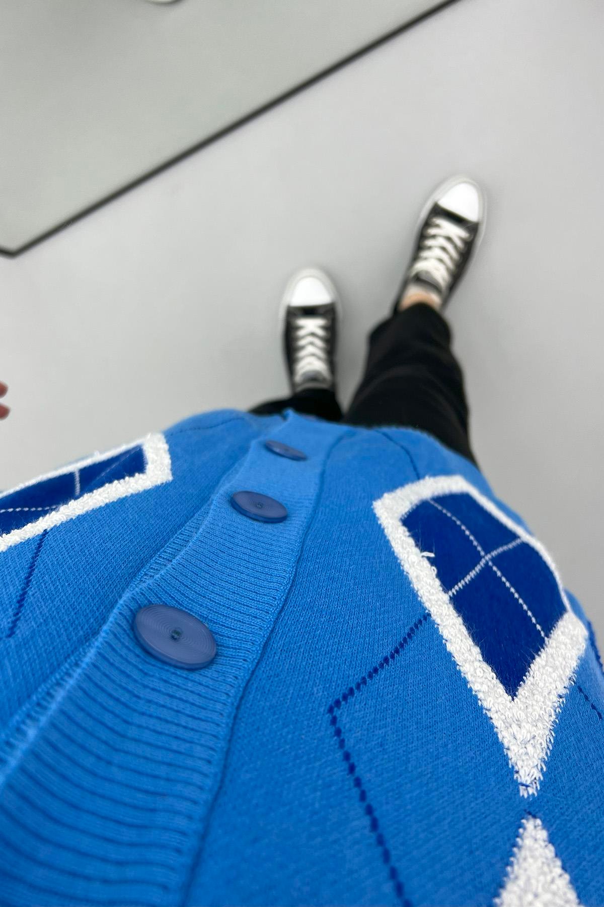 Punch Hırka Mavi