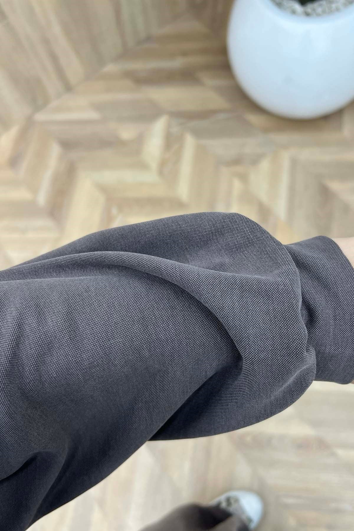 Rahat Kalıp Minimal Pike Takım Kahve