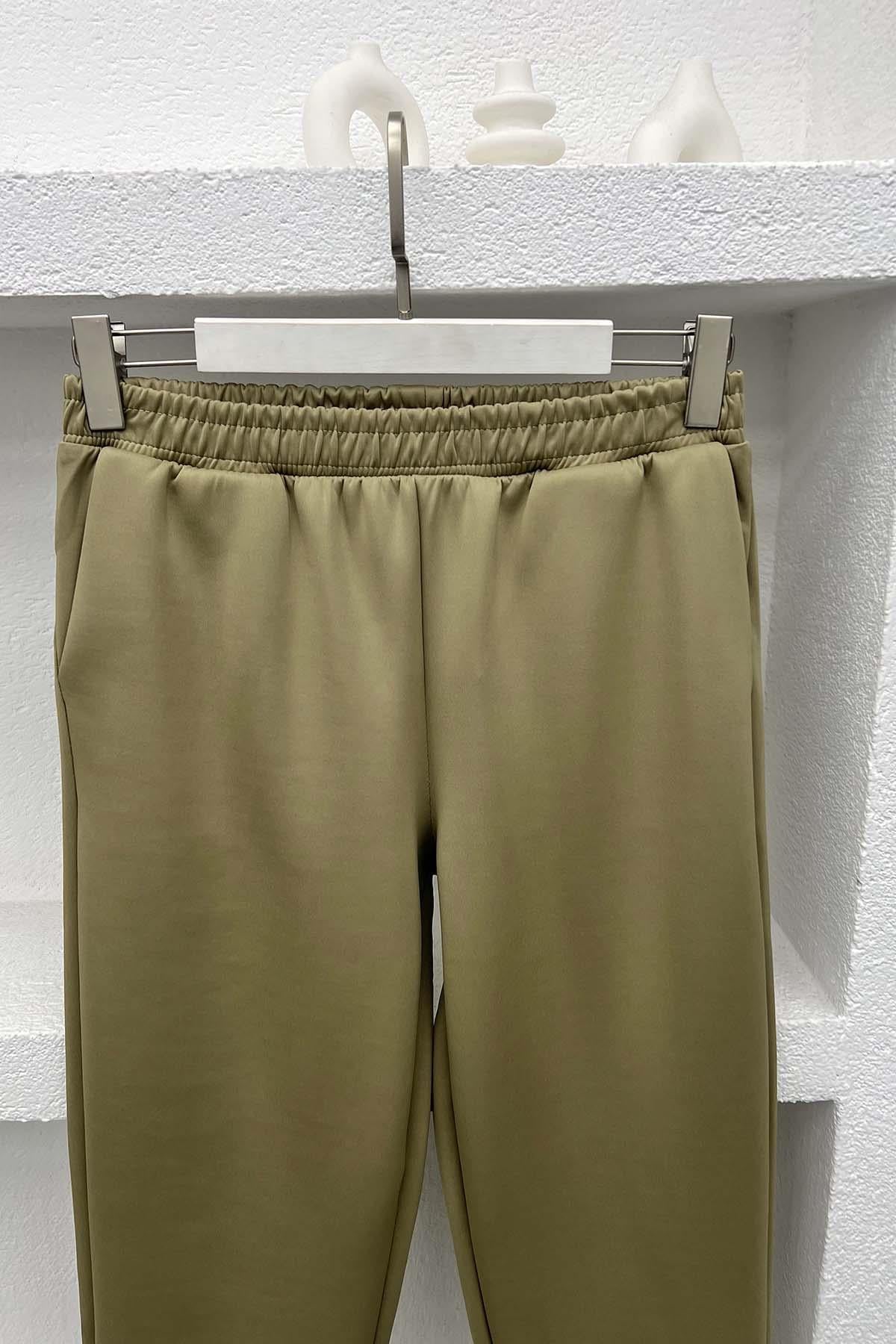 Scuba Pantolon Soft Yeşil