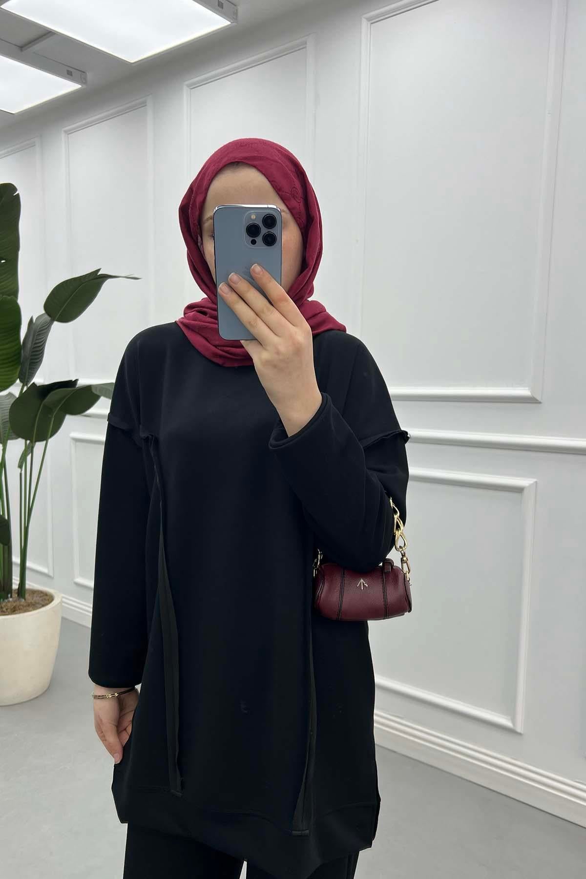 Sportif Elegance Oysh Takım Siyah