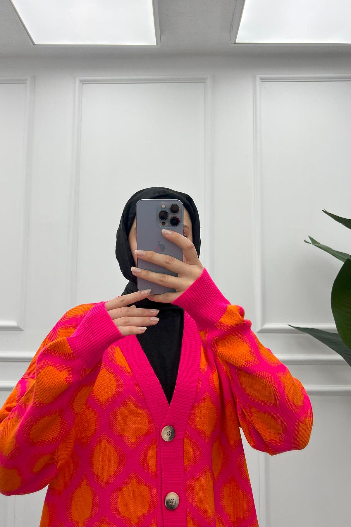 Su Damlası Hırka Pembe