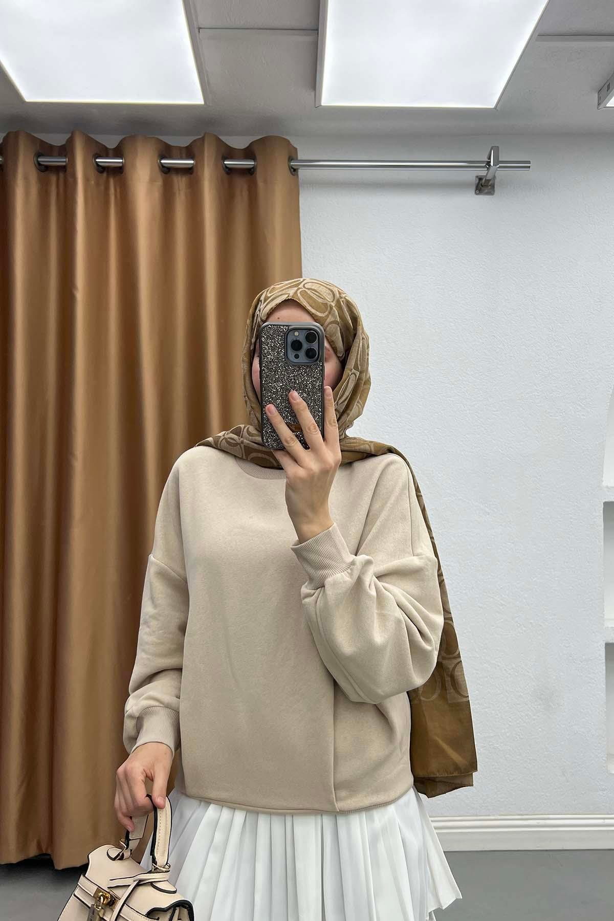 Sweatshirt DARK BEJ